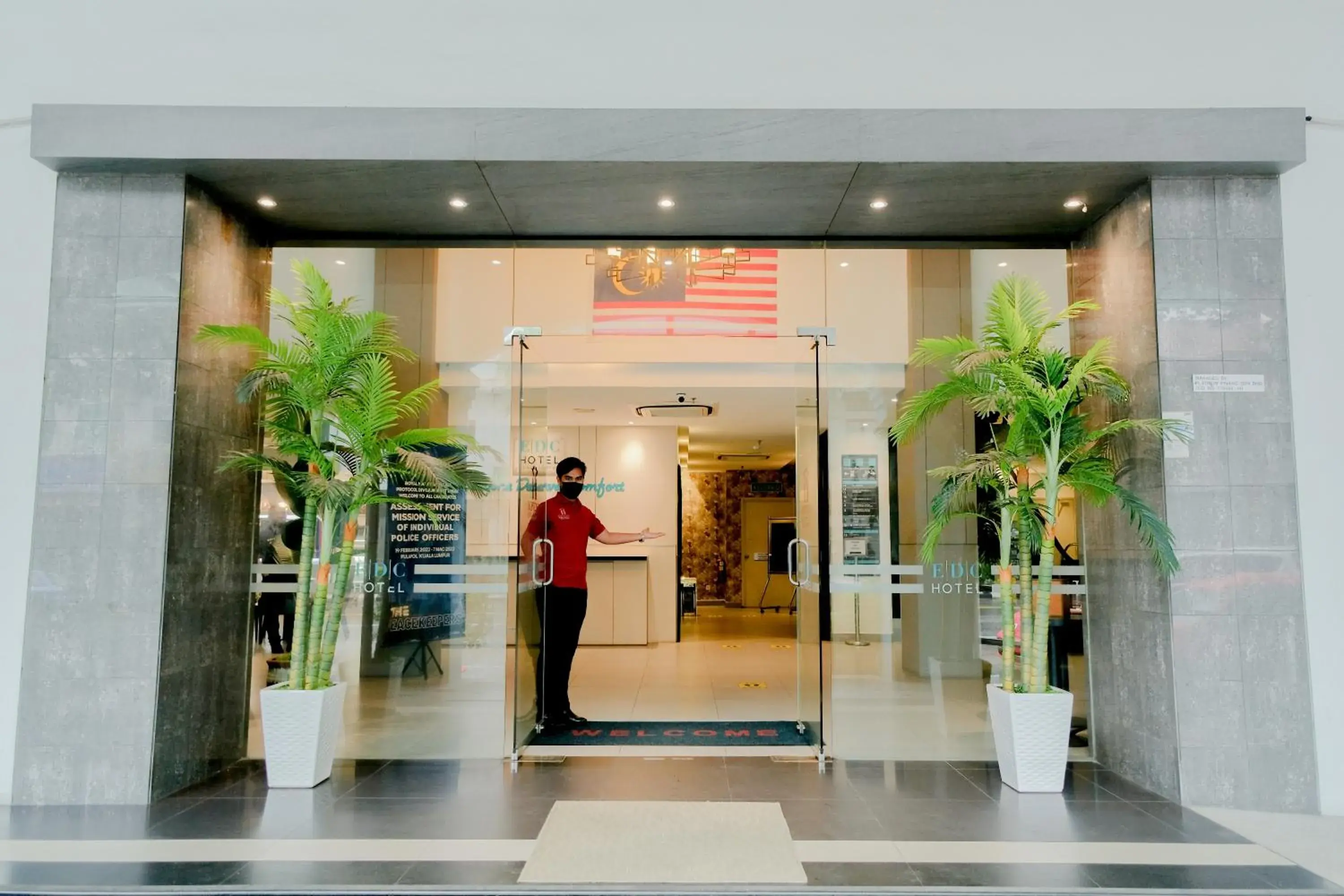 Facade/entrance in Koptown EDC Hotel Kuala Lumpur