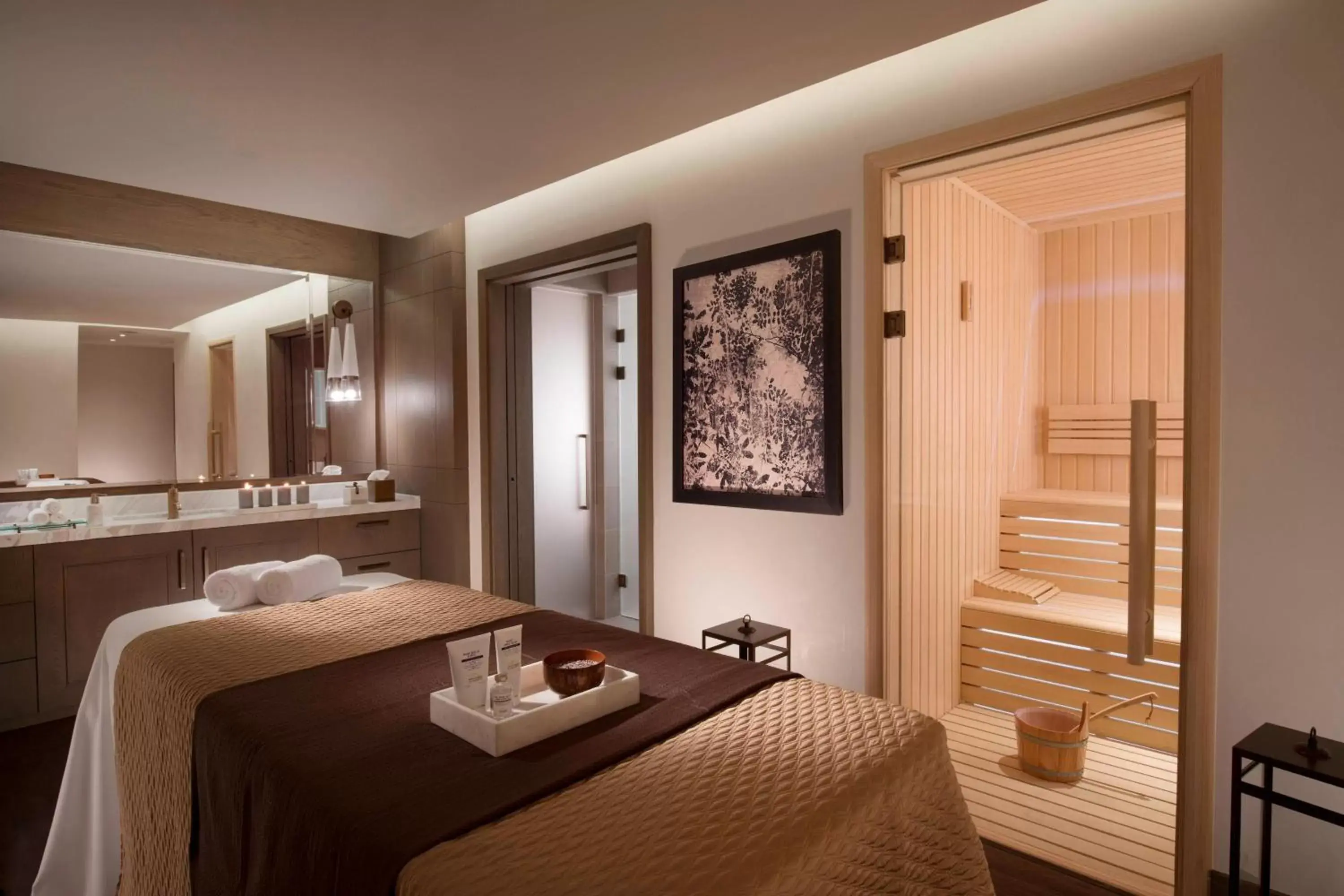 Spa and wellness centre/facilities, Bed in The St. Regis Astana
