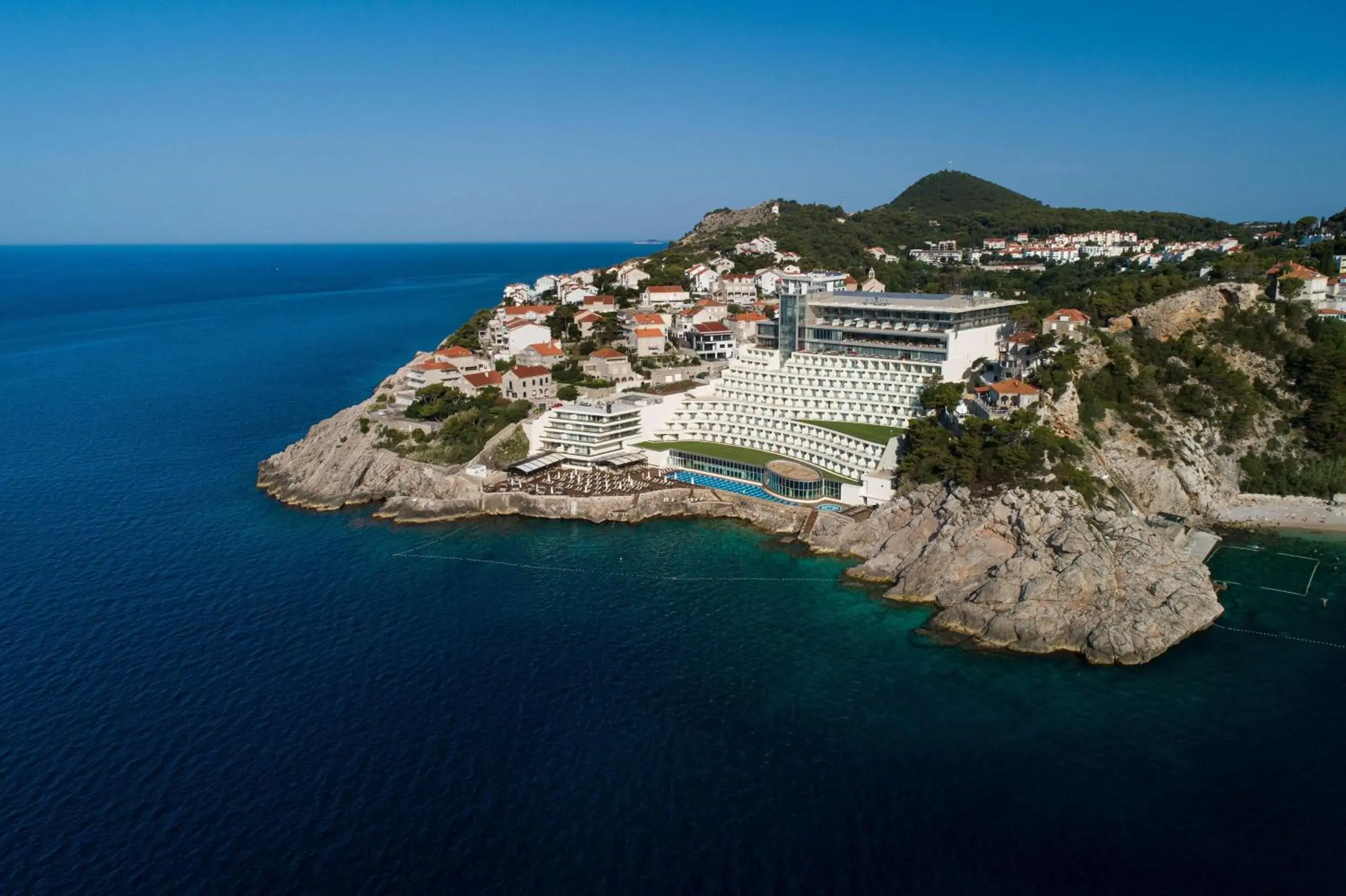 Property building, Bird's-eye View in Rixos Libertas Dubrovnik