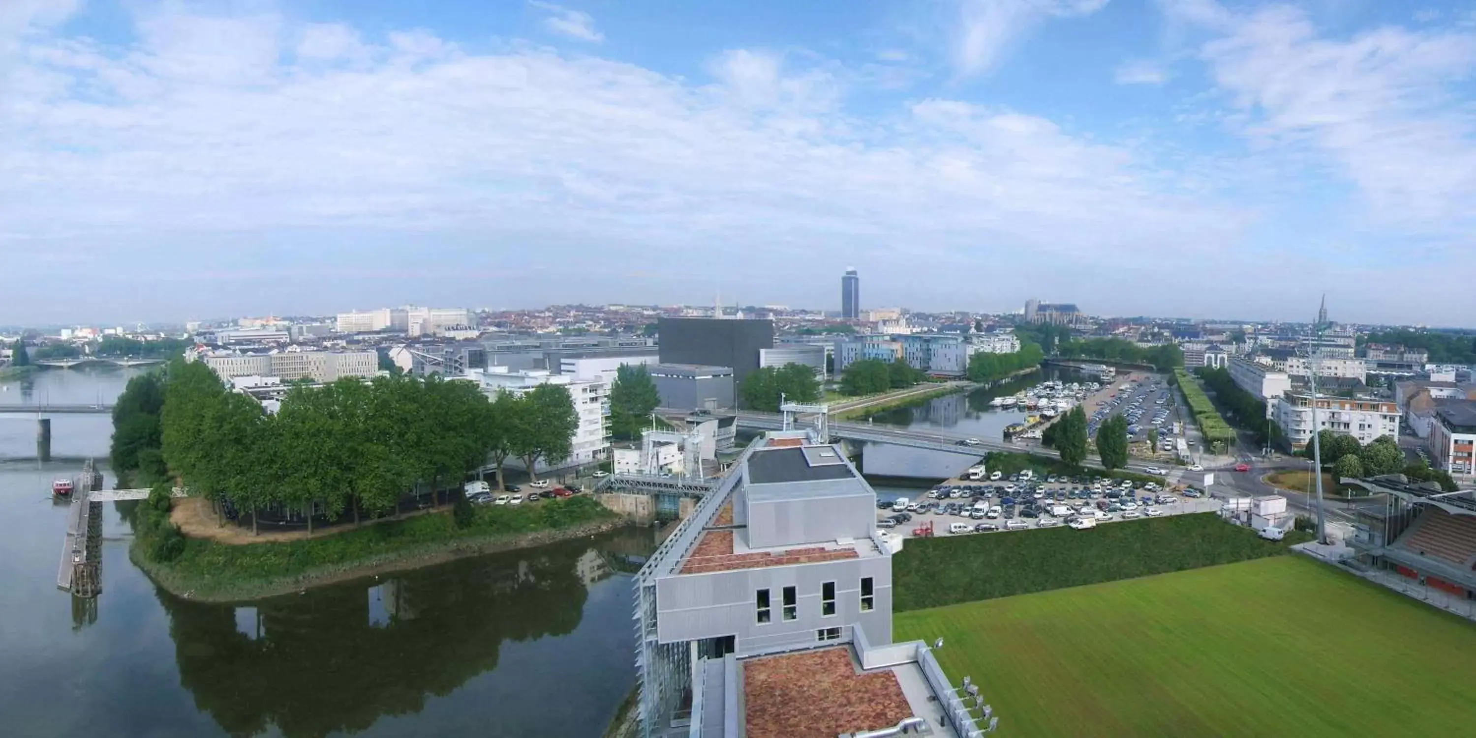 Area and facilities, Bird's-eye View in Residhome Nantes Berges De La Loire