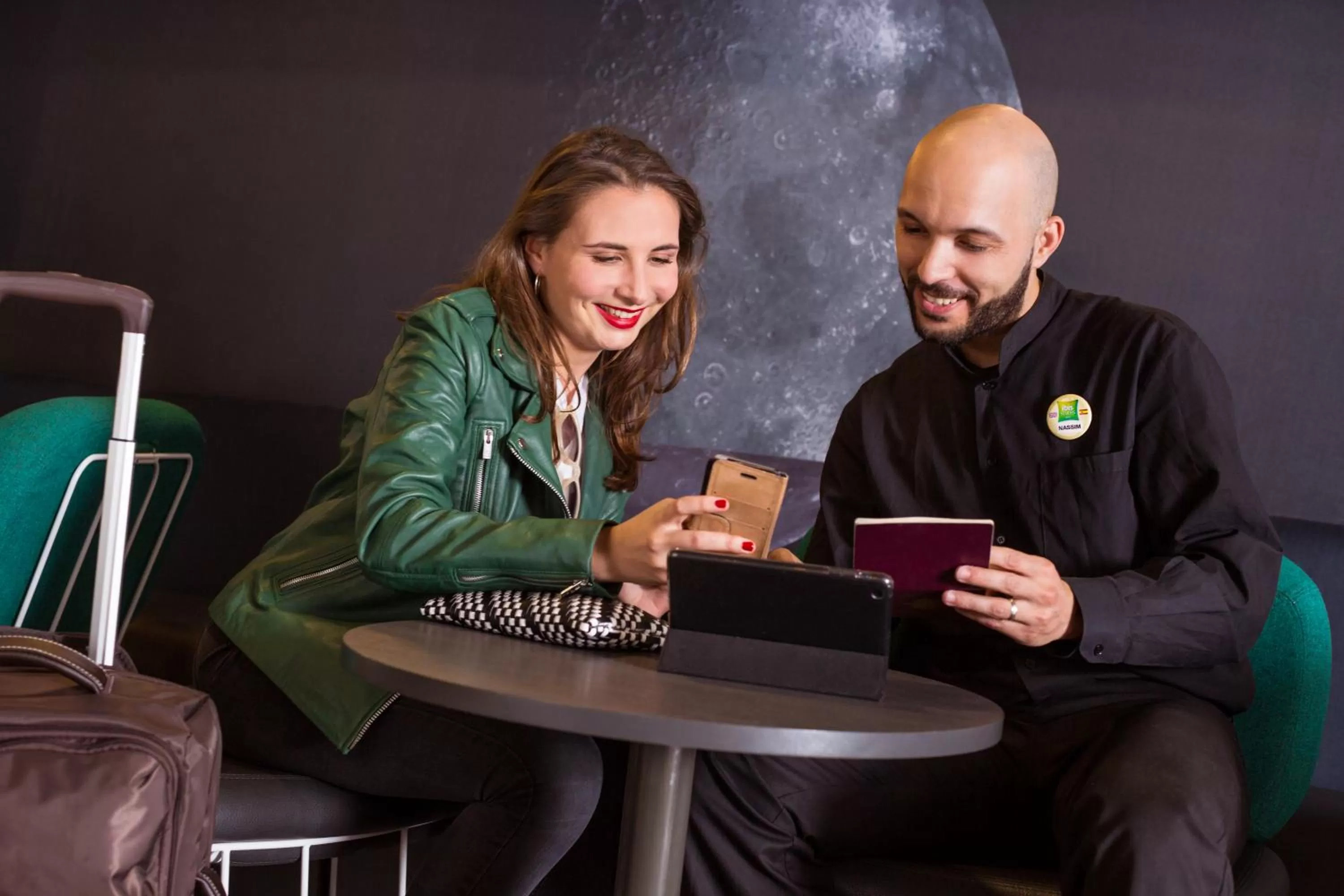 Lobby or reception in ibis Styles Paris Charles de Gaulle Airport