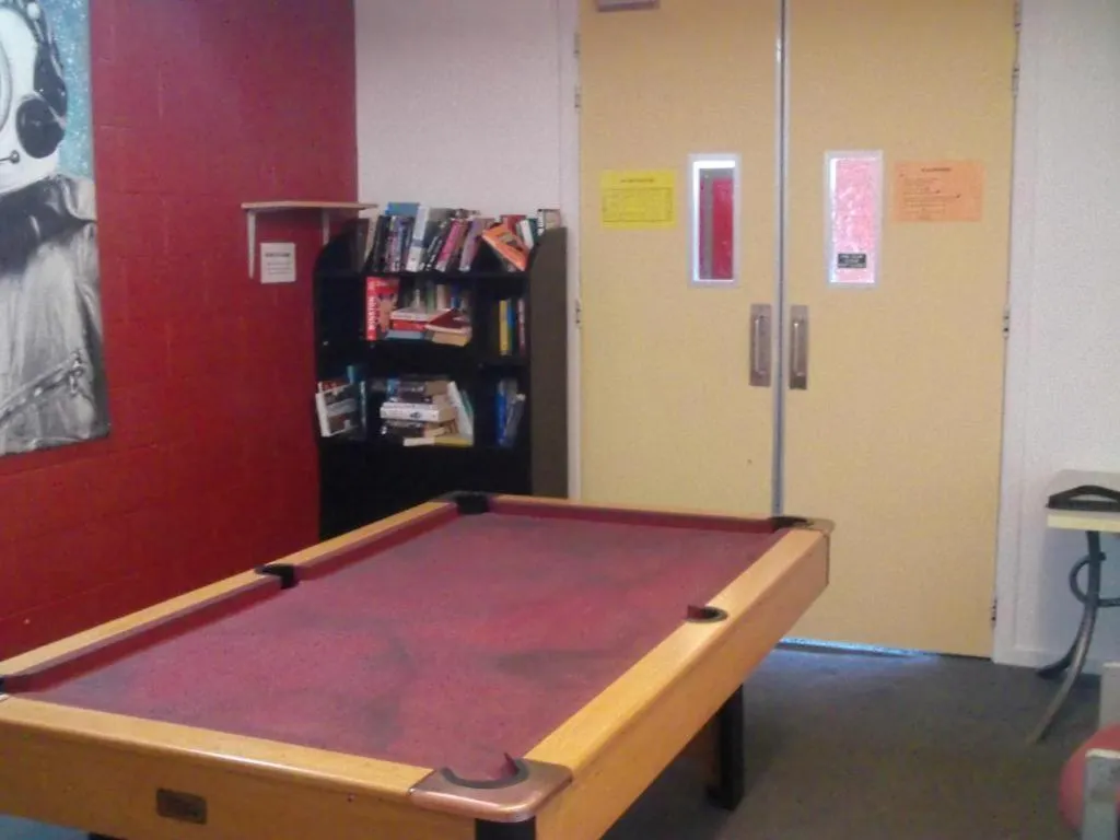 Billiards in Point Break Backpackers