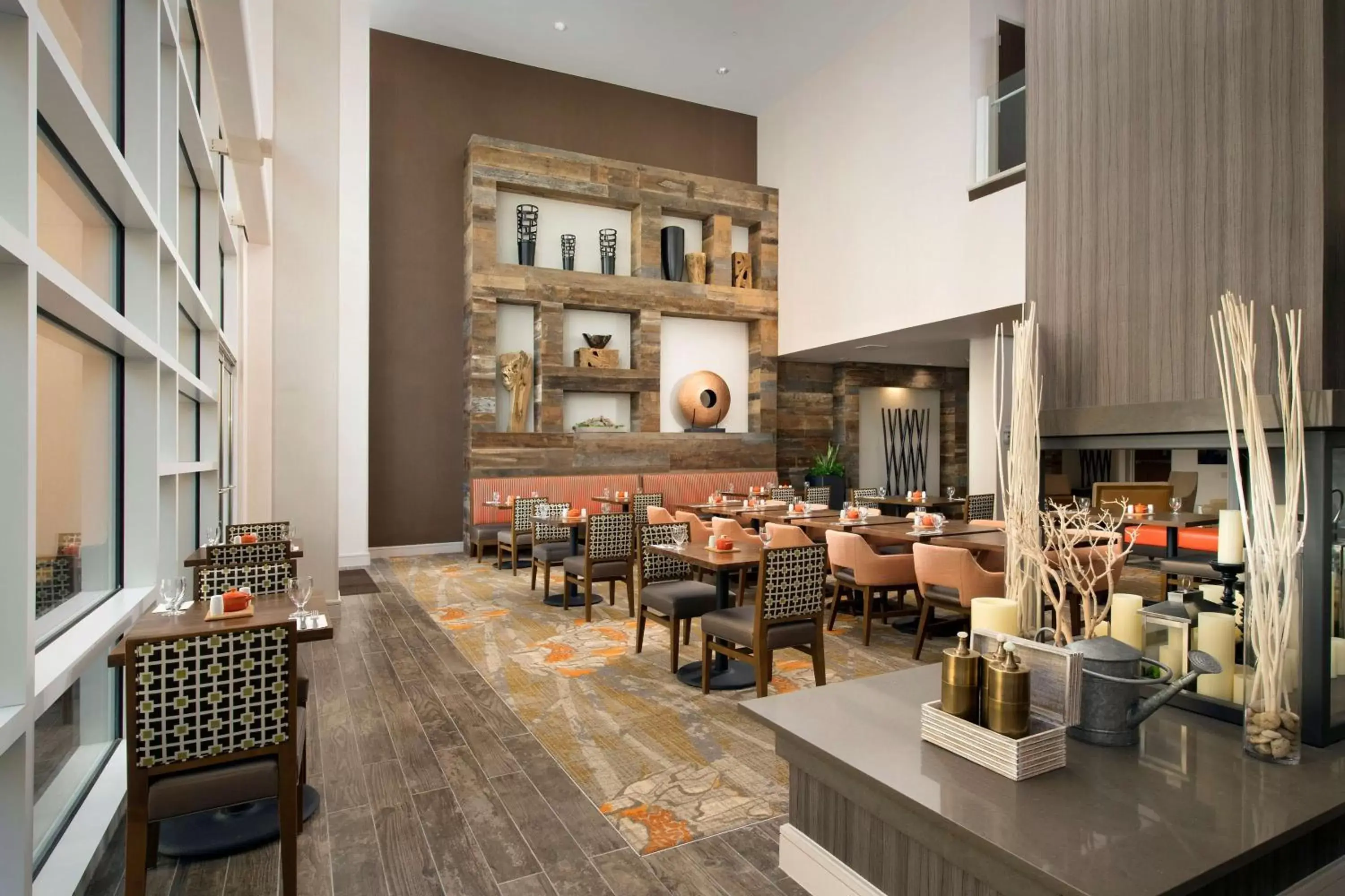 Dining area, Restaurant/Places to Eat in Hilton Garden Inn San Antonio Downtown Riverwalk