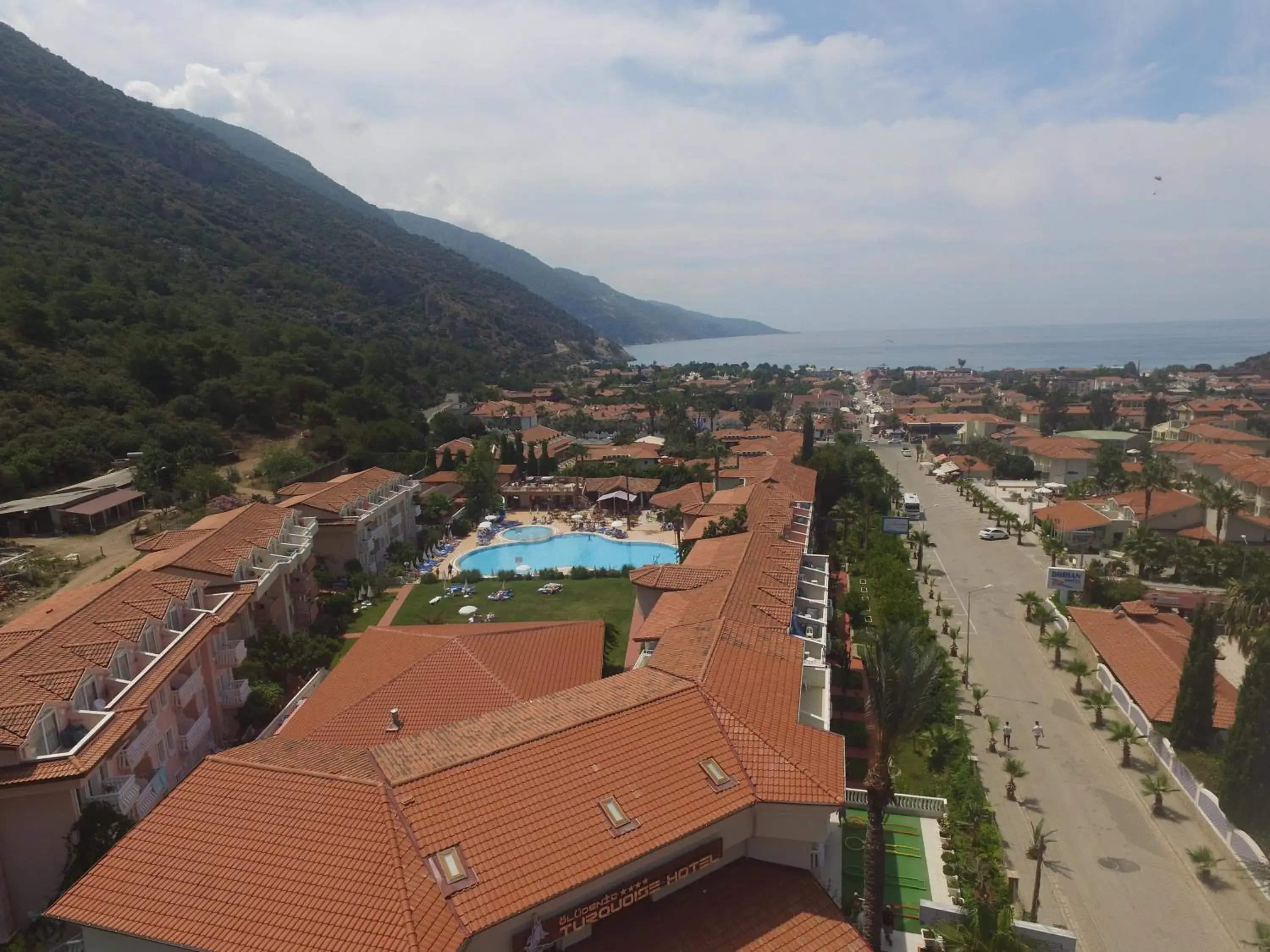 Day, Bird's-eye View in Oludeniz Turquoise Hotel
