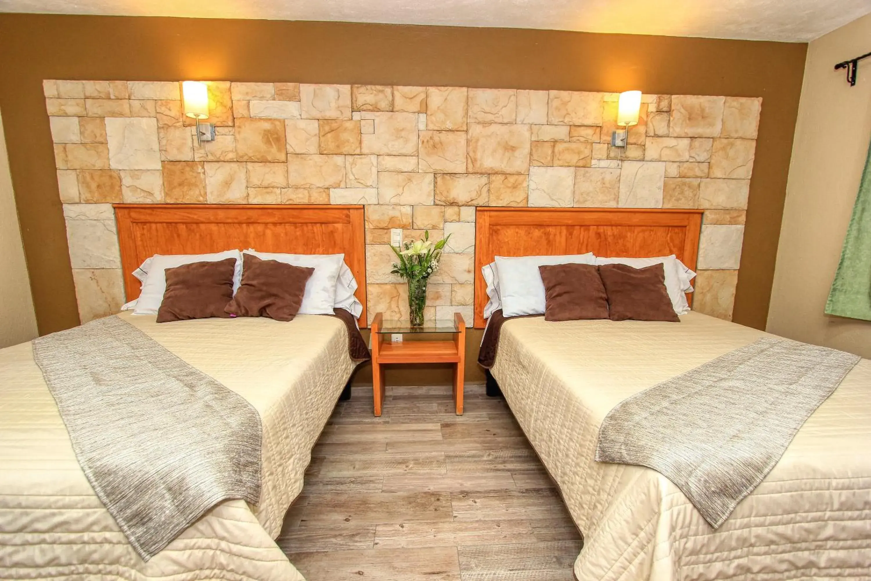 Bed in Hotel Mansion del Cantador Bed in Hotel Mansion del Cantador