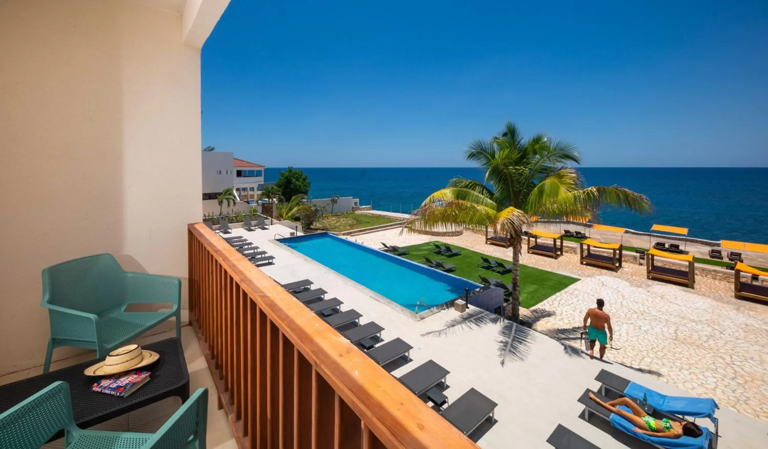 Natural landscape, Pool View in Samsara Cliff Resort & Spa