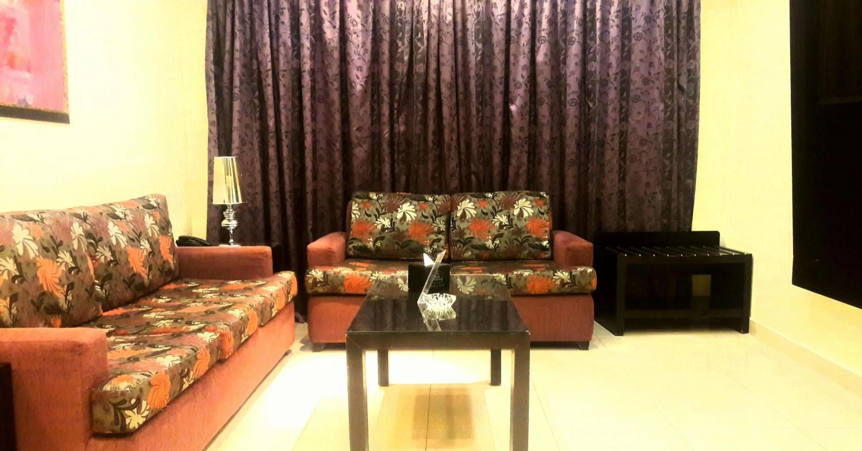 Seating area in فندق حديقة الأزهار