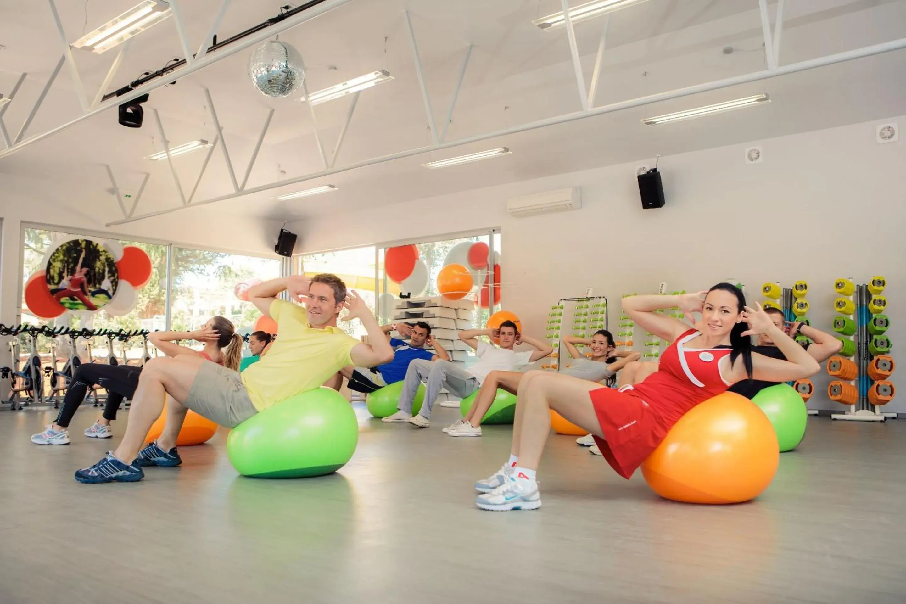 Fitness centre/facilities in Sol Garden Istra