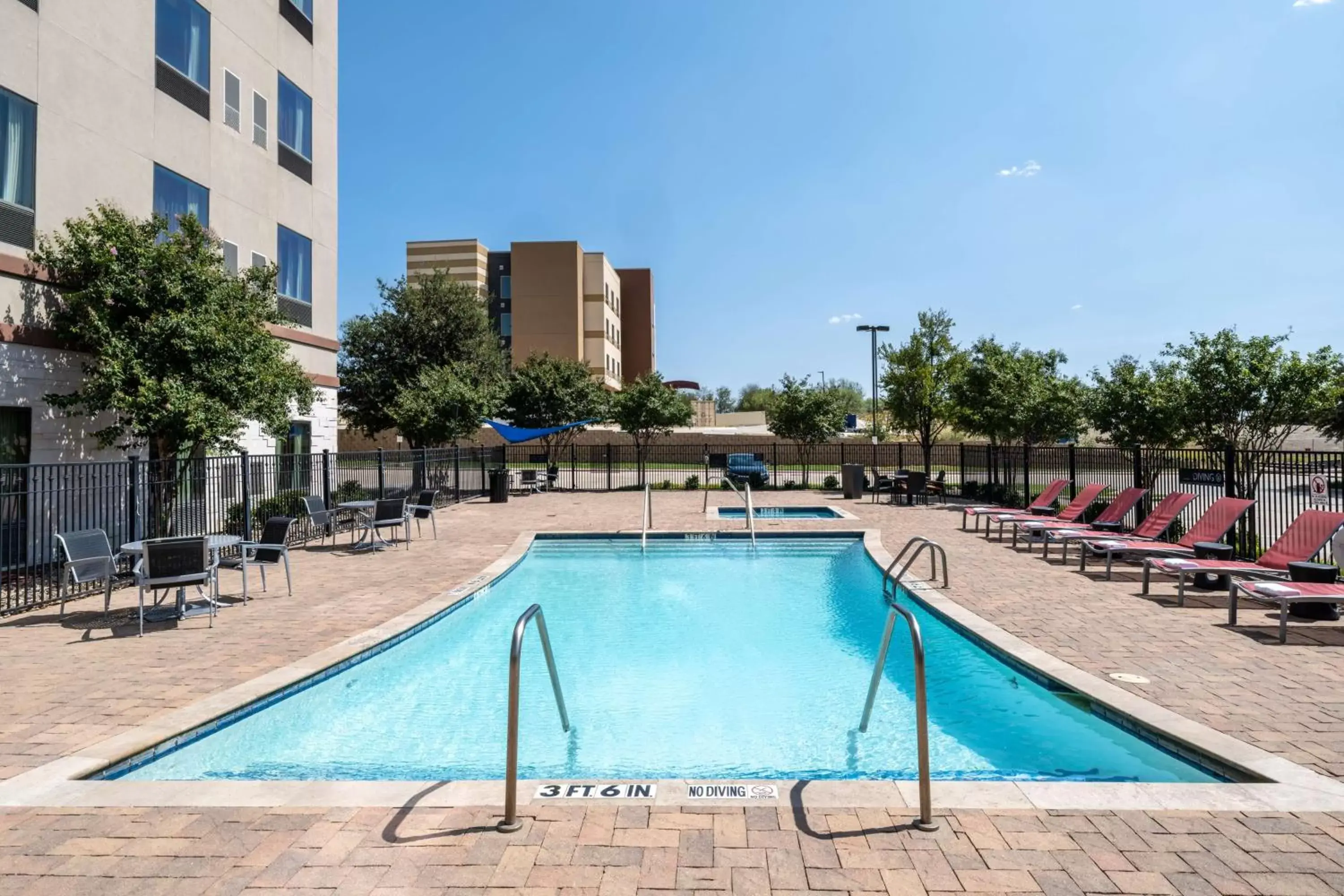 Swimming Pool in Hilton Garden Inn Ft Worth Alliance Airport