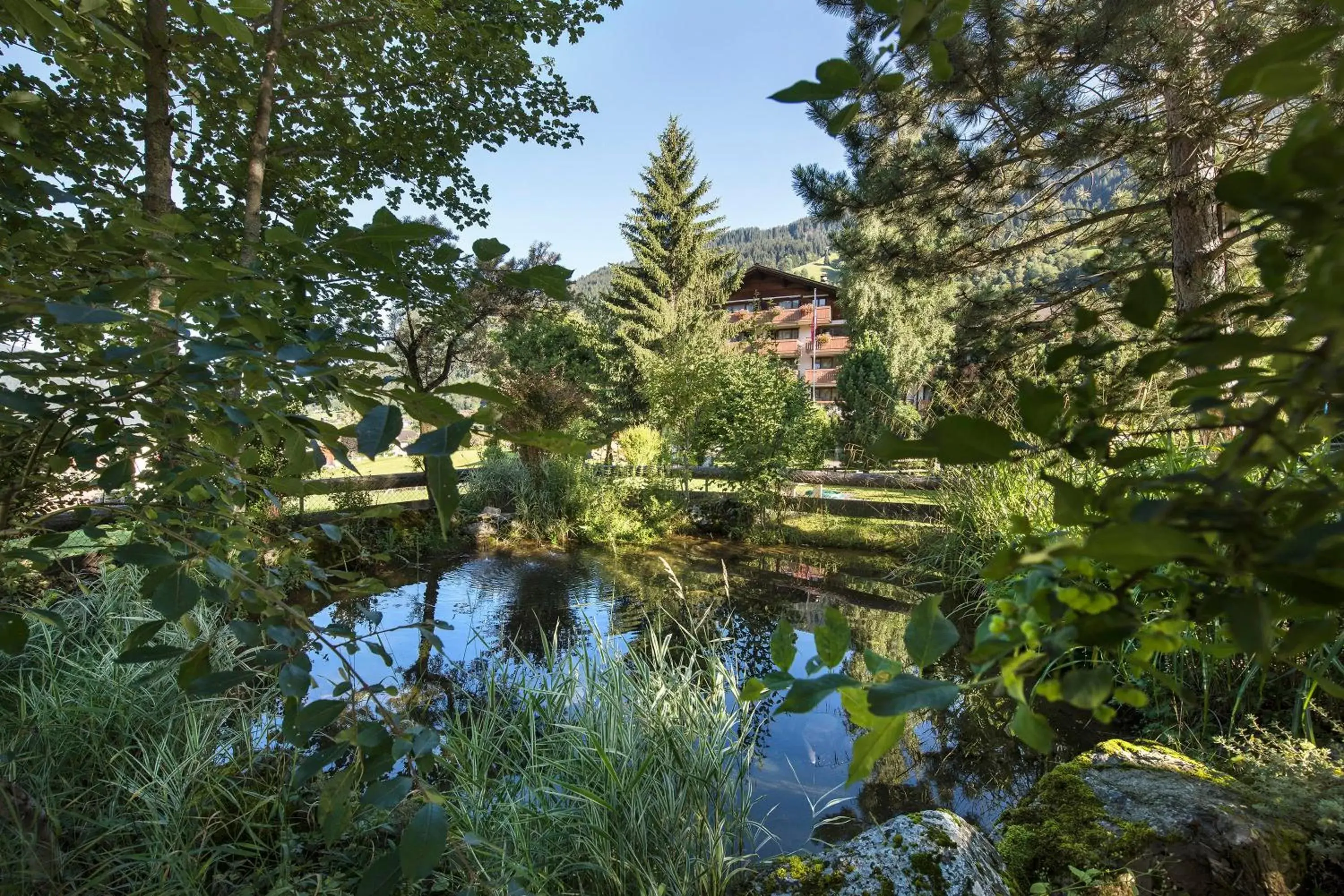 Garden in Sunstar Hotel Klosters
