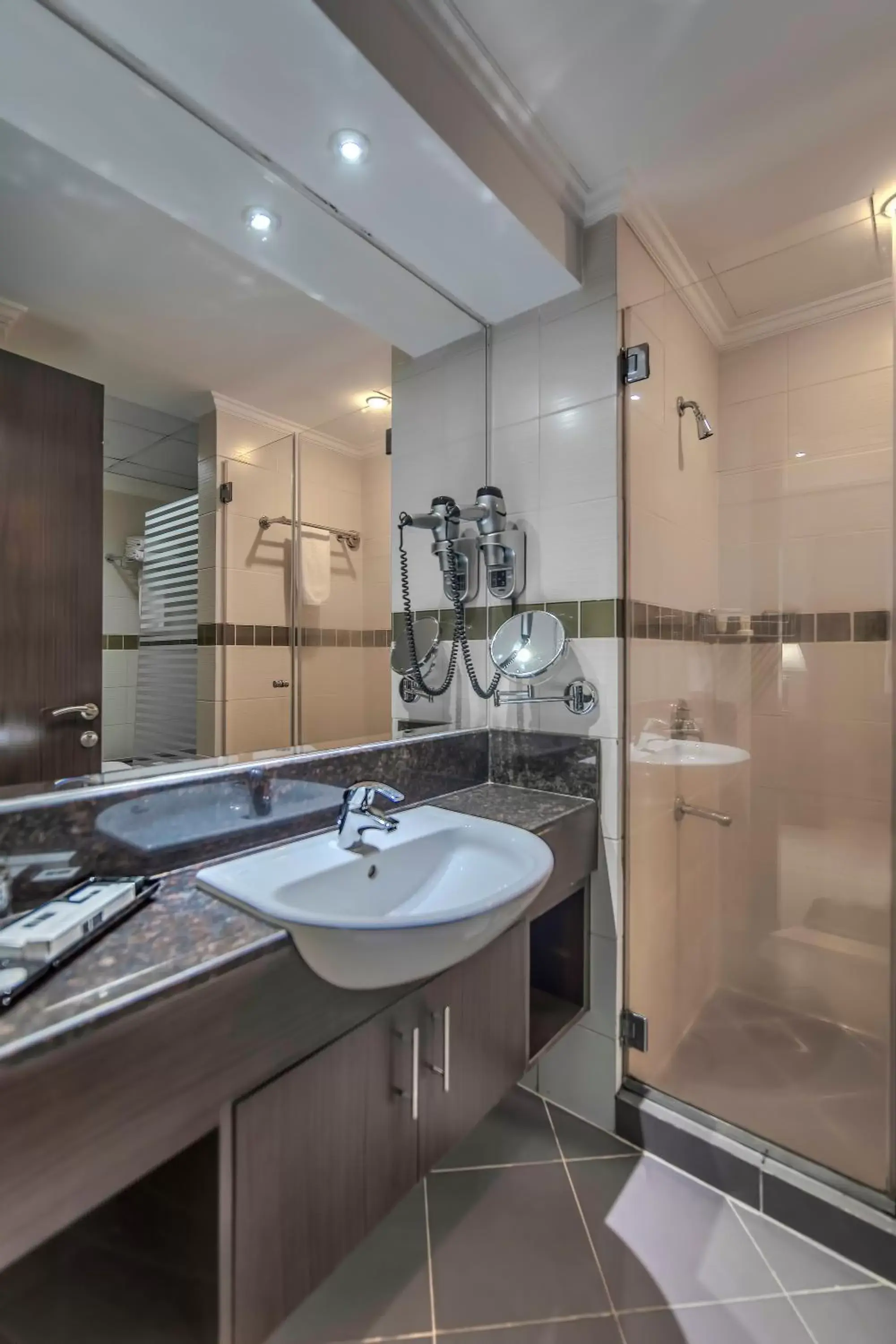 Bathroom in Icon Delux Hotel Apartments Al Barsha - Formerly Abidos Bathroom in Icon Delux Hotel Apartments Al Barsha - Formerly Abidos