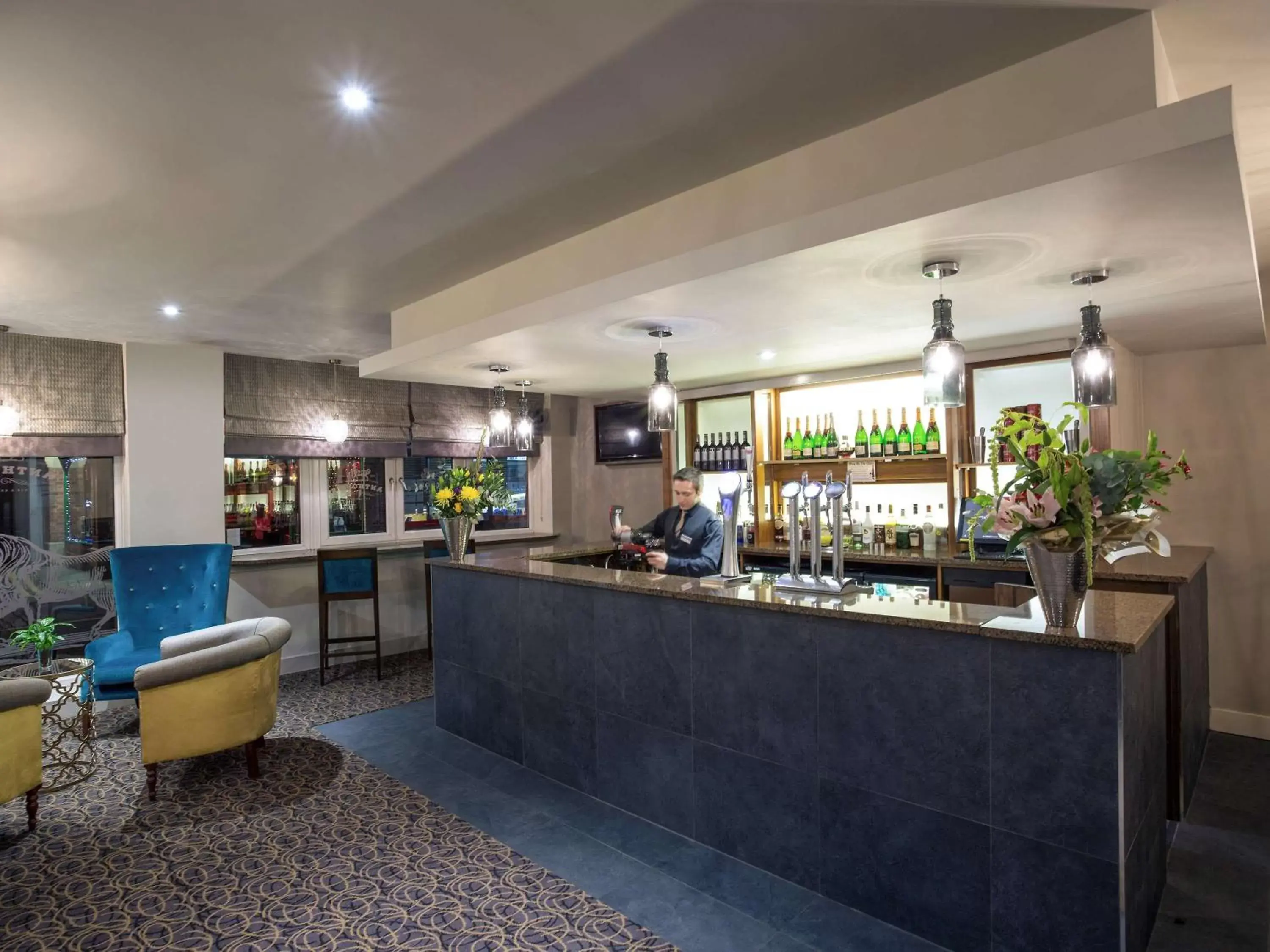 Lounge or bar, Lounge/Bar in Mercure Doncaster Centre Danum Hotel