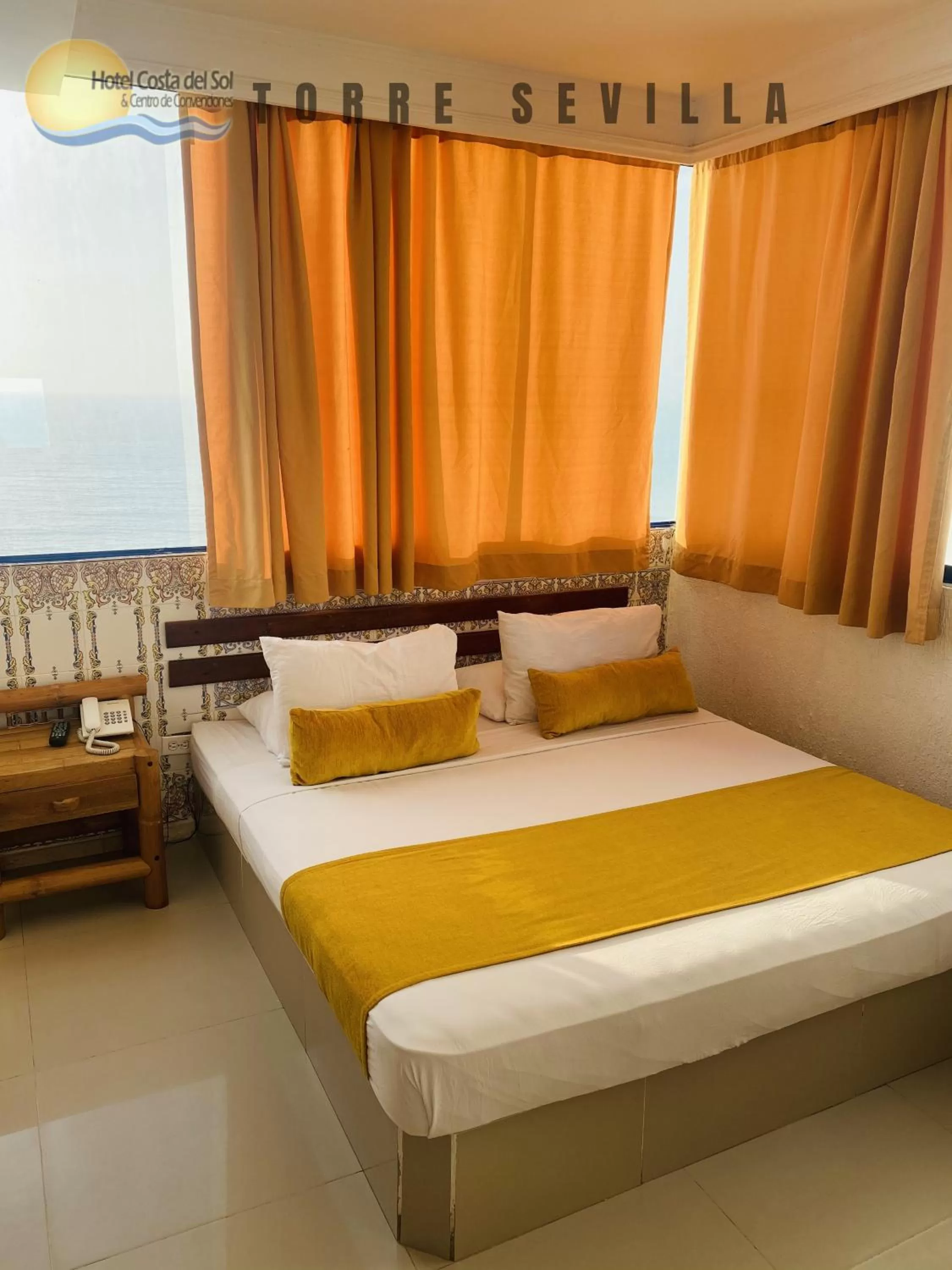 Bed in Hotel Costa del Sol