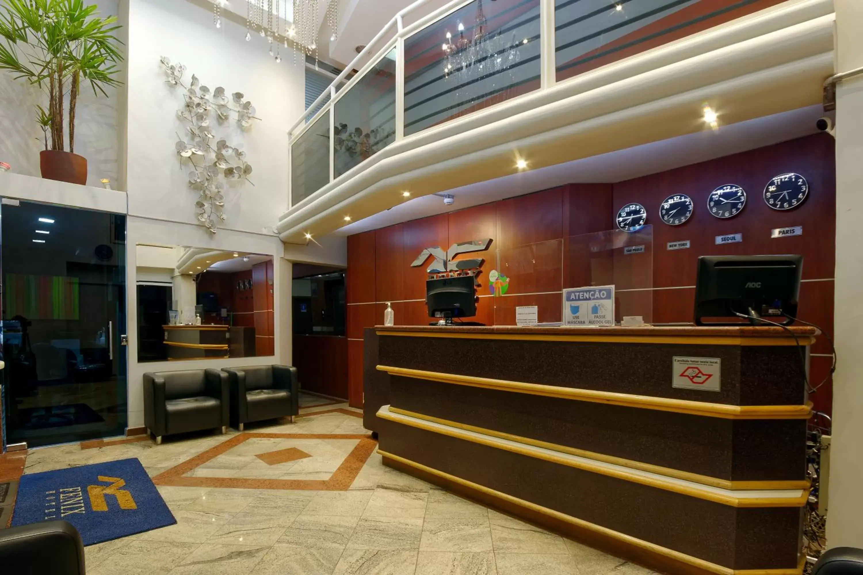 Lobby or reception in Fênix Hotel Bom Retiro Lobby or reception in Fênix Hotel Bom Retiro