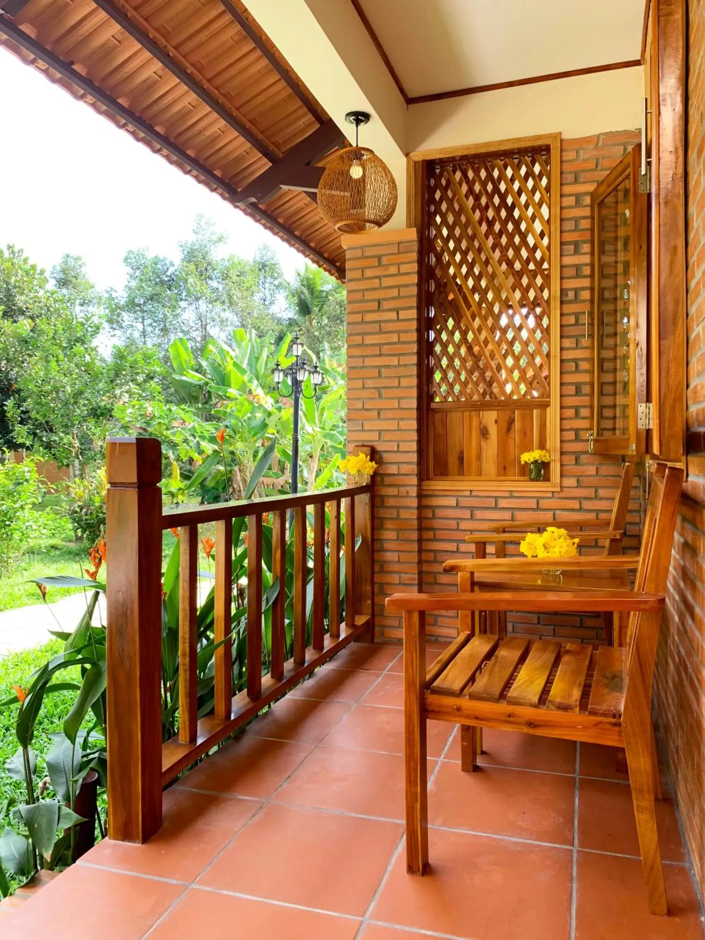 Balcony/Terrace in The Garden House Phu Quoc Resort