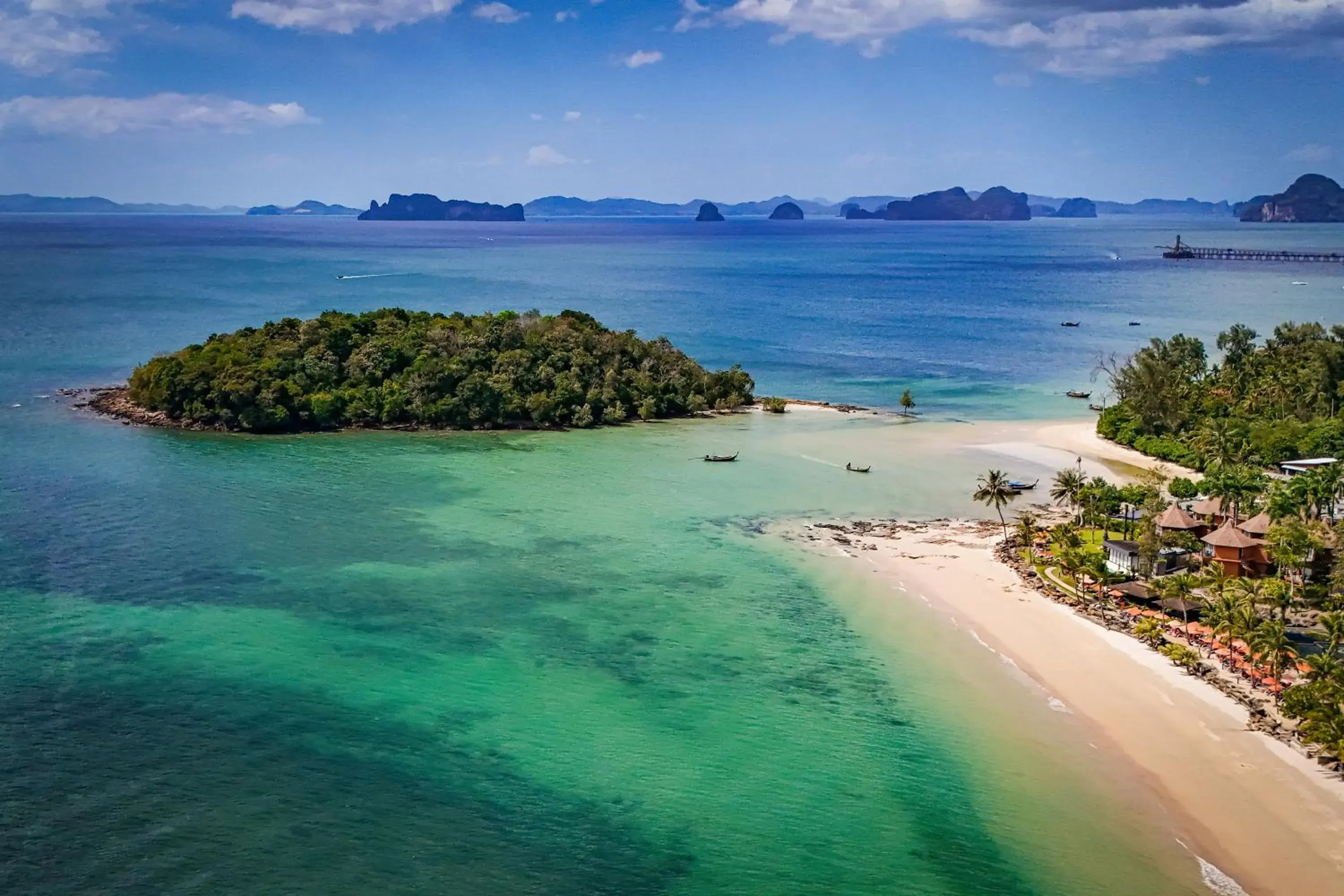 Beach, Bird's-eye View in Dusit Thani Krabi Beach Resort - SHA Extra Plus