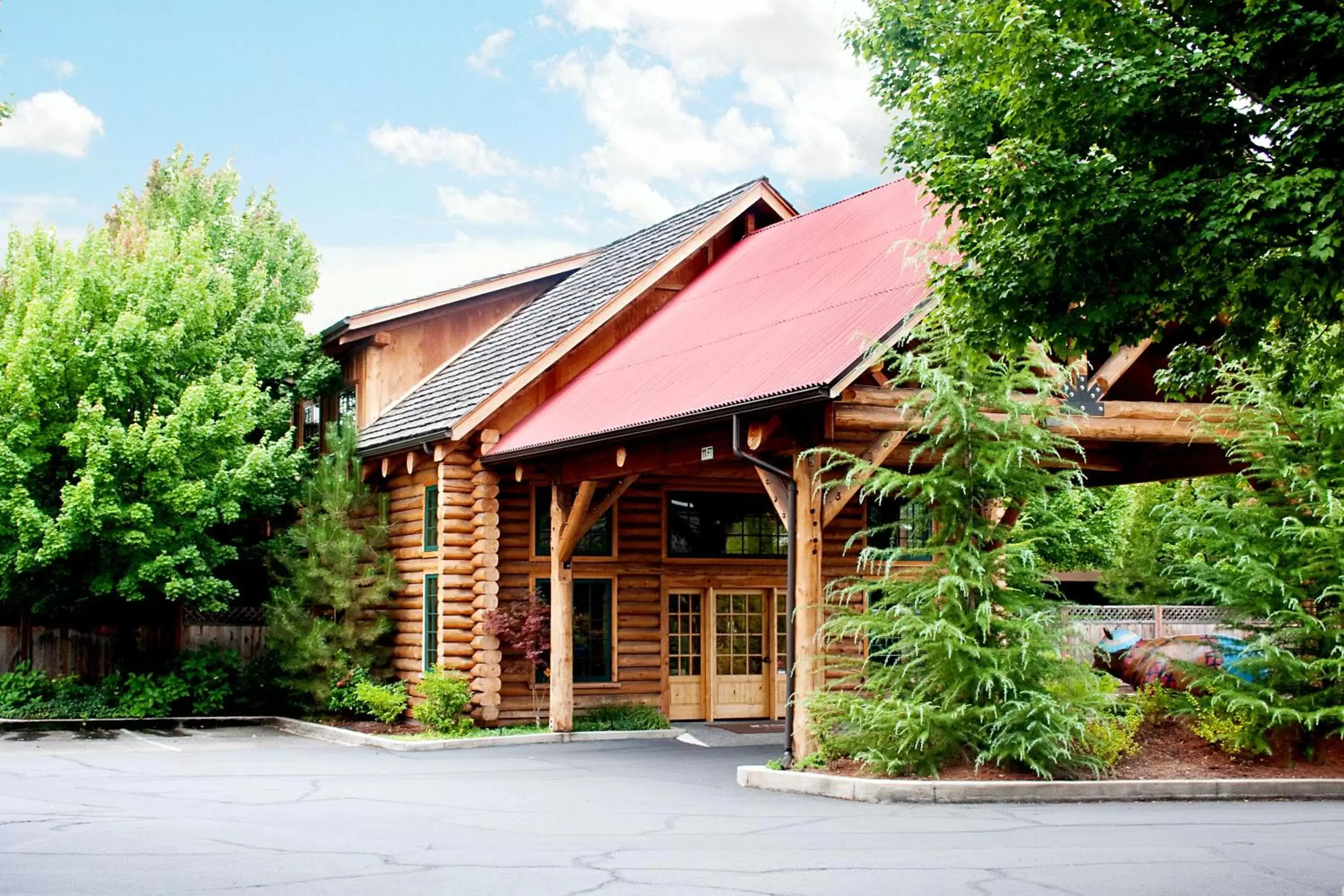 Facade/entrance, Property Building in The Lodge at Riverside