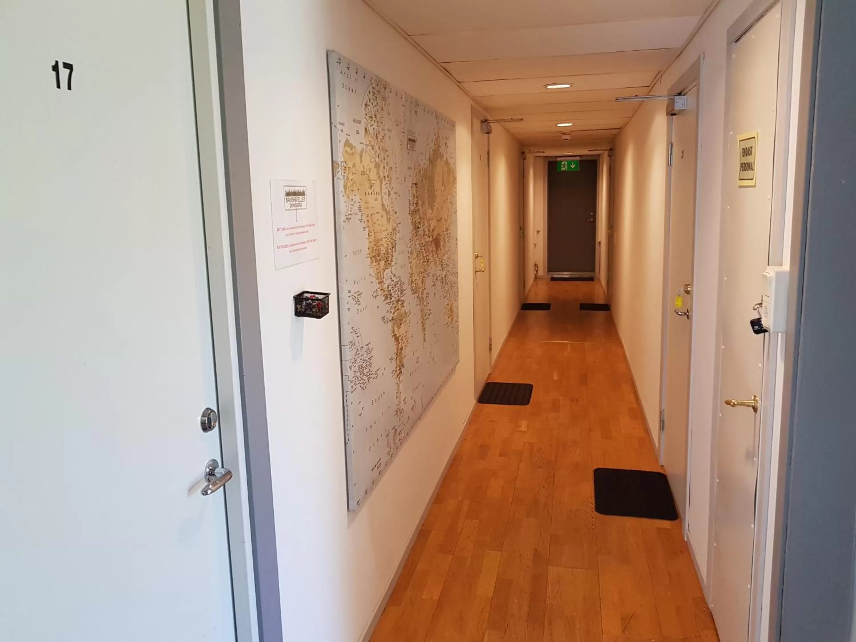 Area and facilities in Brukshotellet Skinnsberg