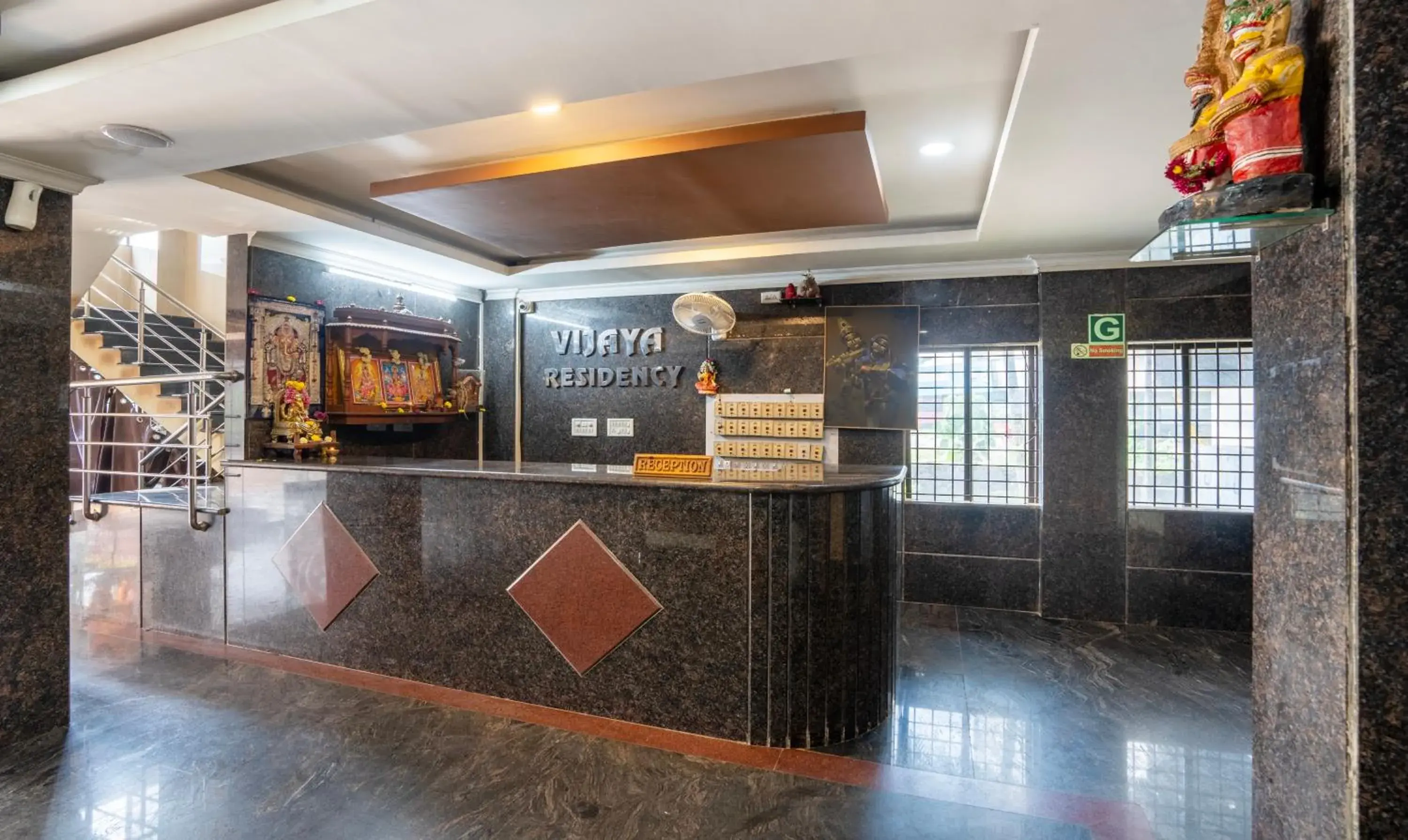 Lobby or reception, Lobby/Reception in Hotel Vijaya Residency