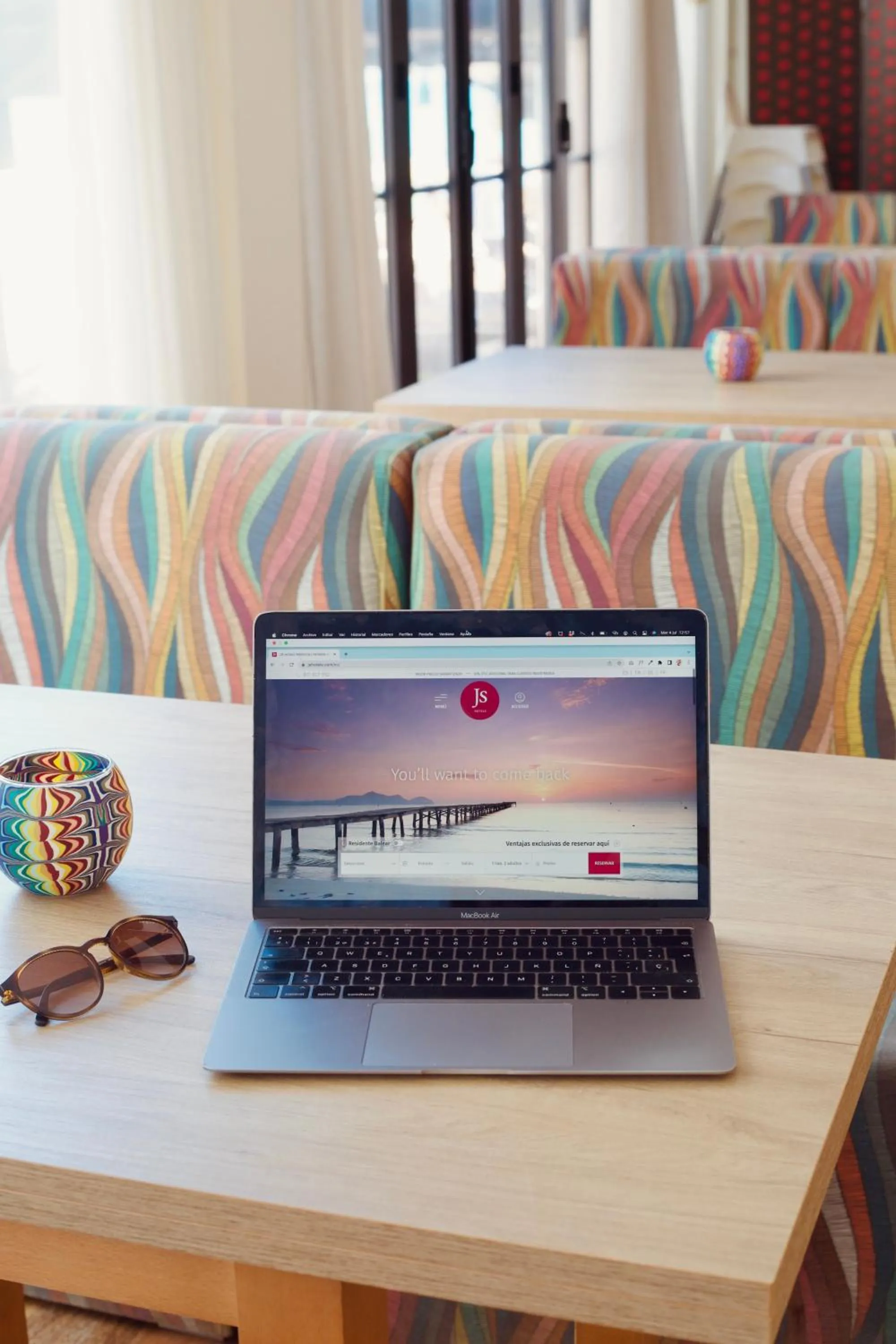 Decorative detail in JS Horitzó