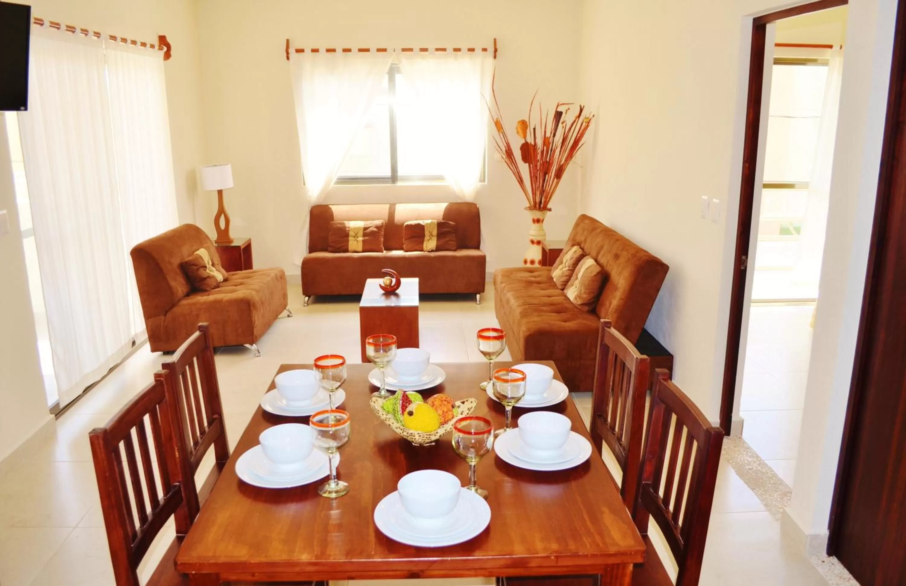 Dining area in Arrecifes Suites