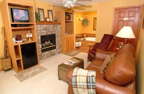 Seating Area in Berry Springs Lodge