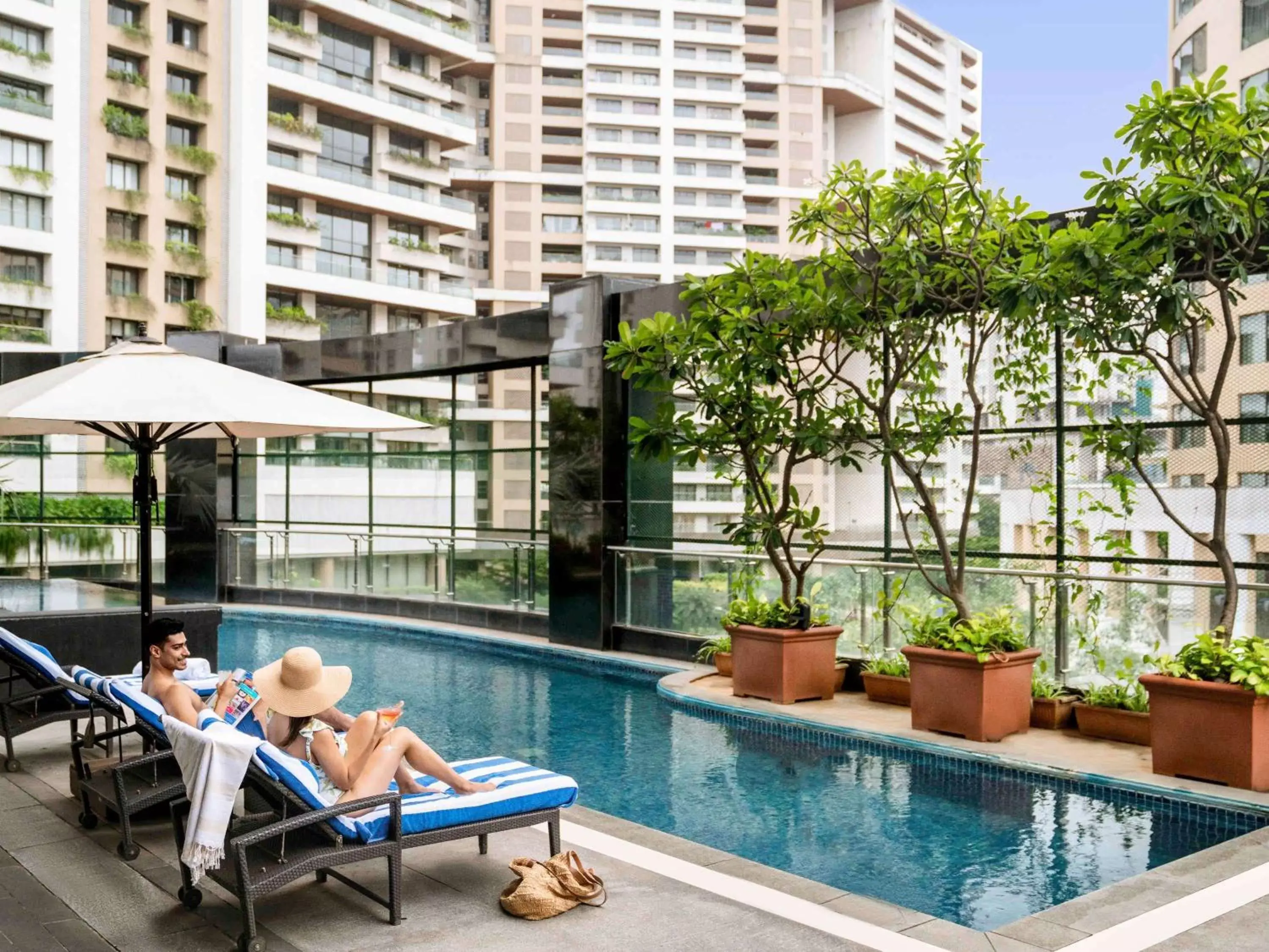 Property building, Swimming Pool in Sofitel Mumbai BKC