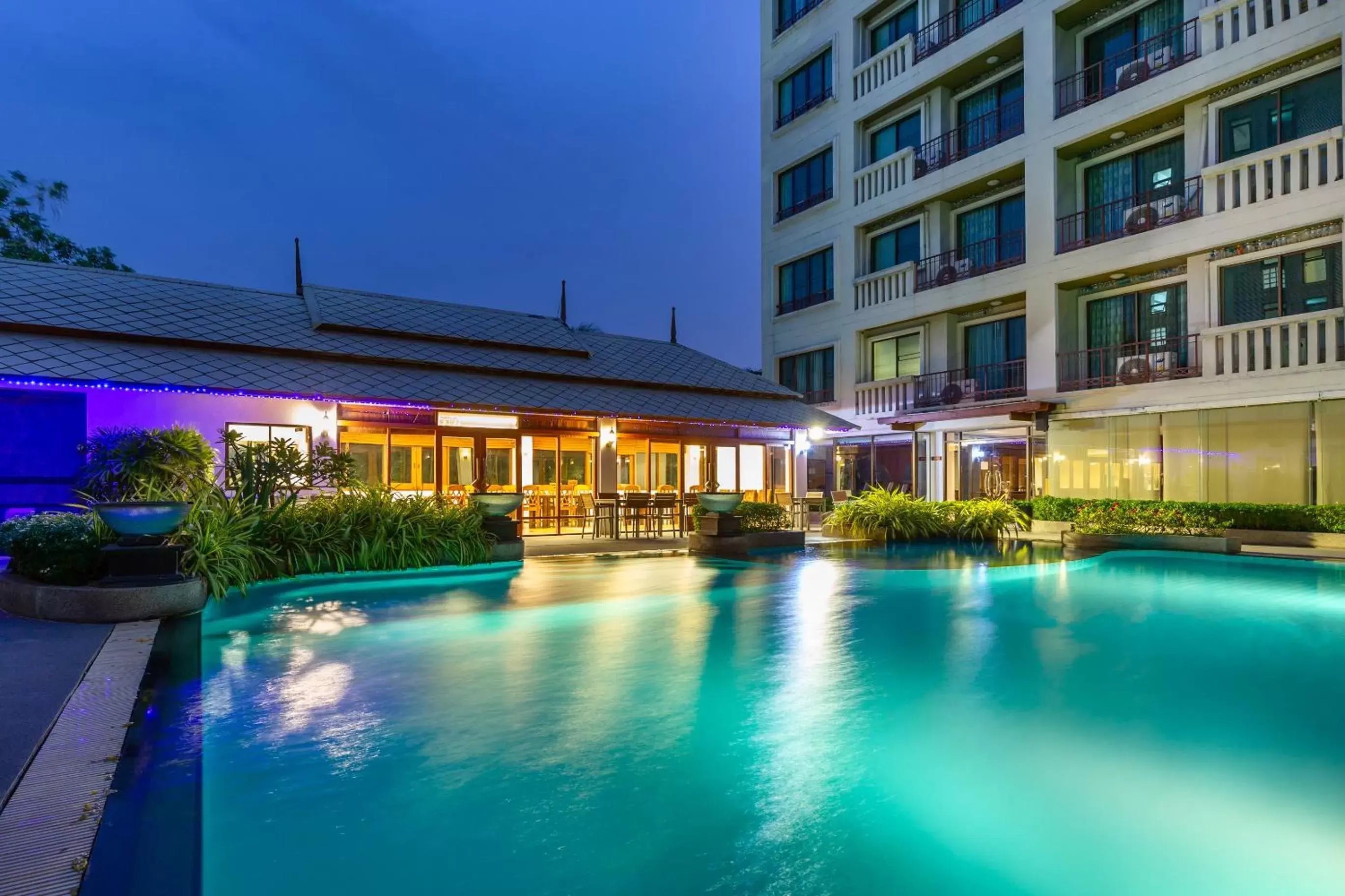 Property building, Swimming Pool in Lasalle Suites Hotel & Residence