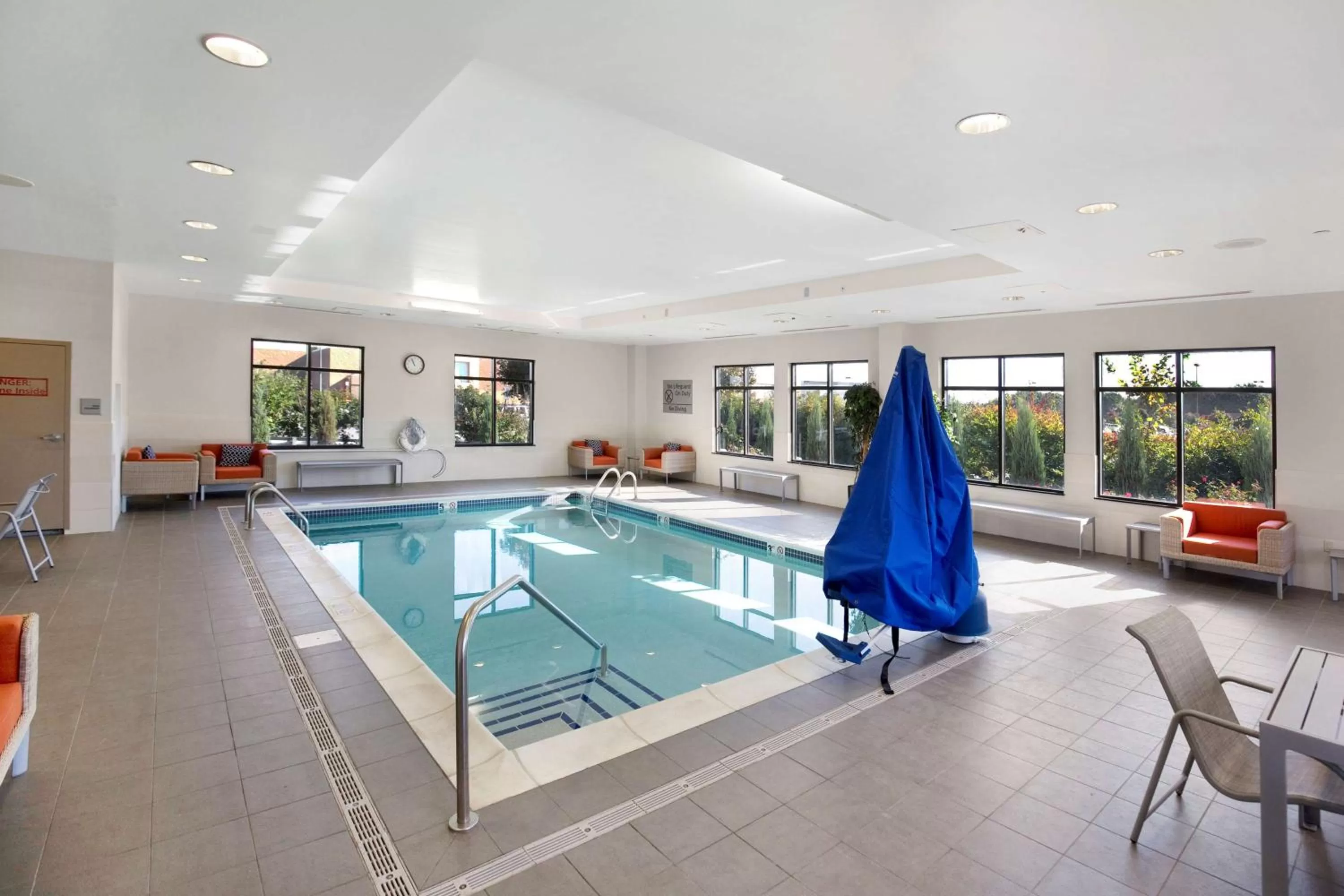 Pool view in Hampton Inn Butler