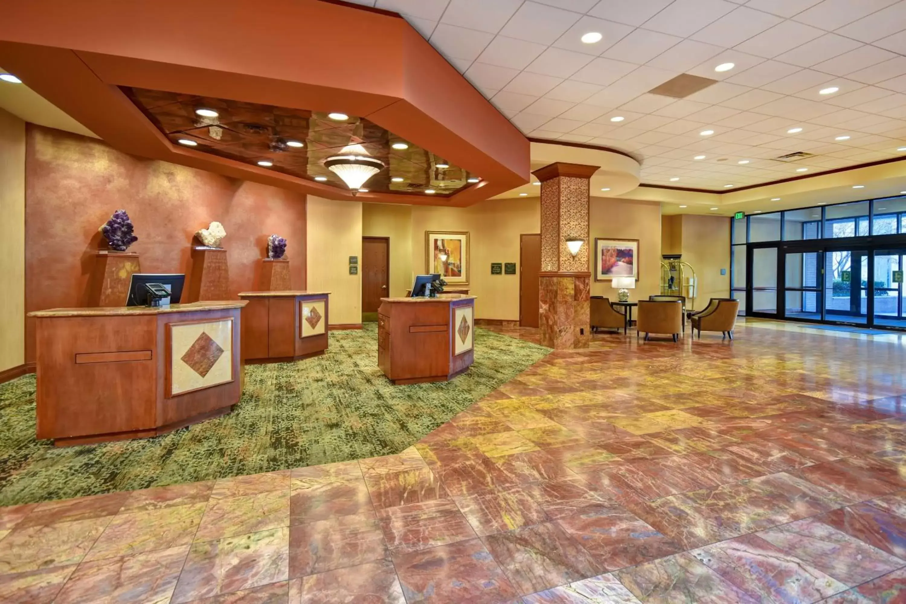 Lobby or reception, Lobby/Reception in Embassy Suites Hot Springs - Hotel & Spa