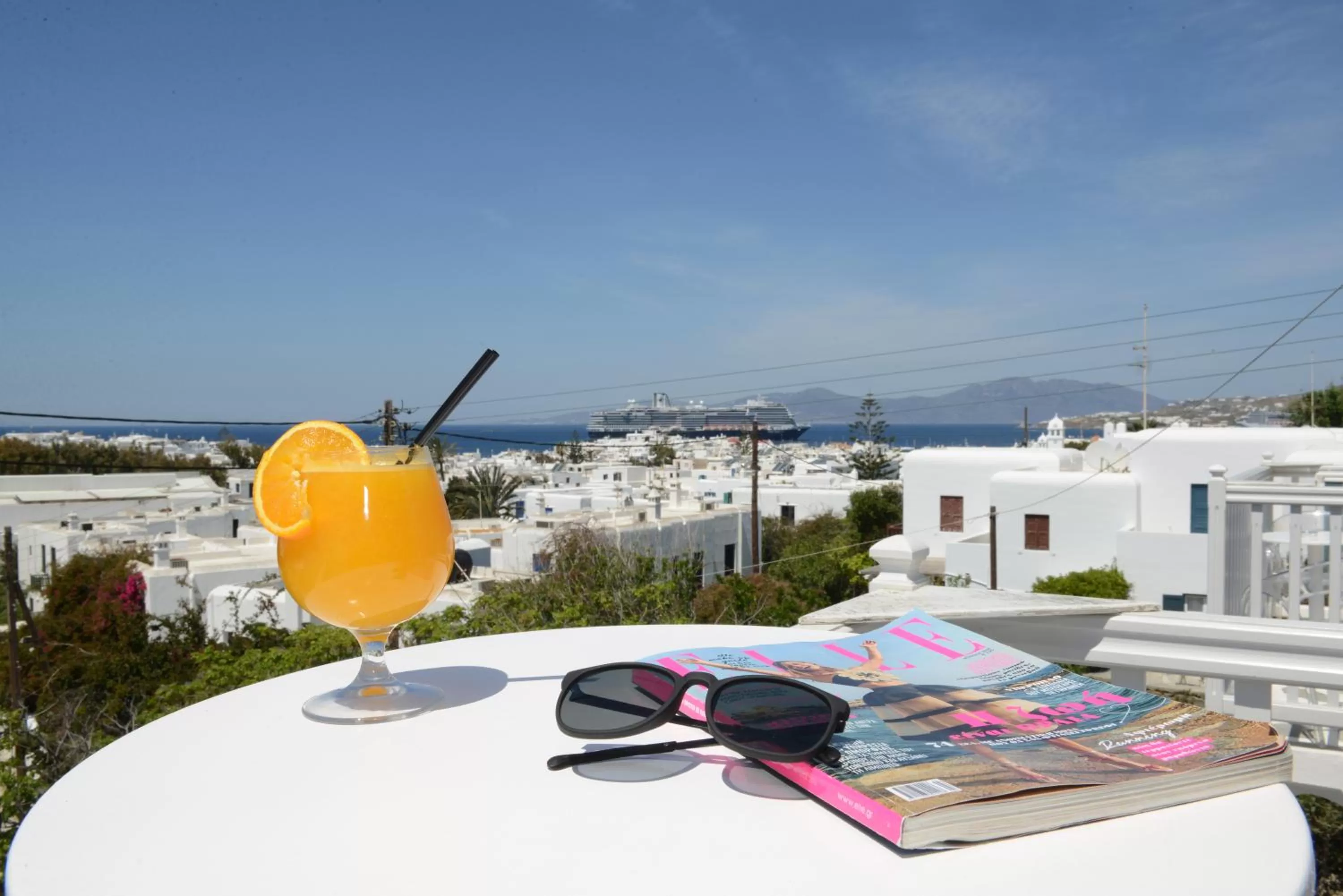 Sea view in Elena Hotel Mykonos