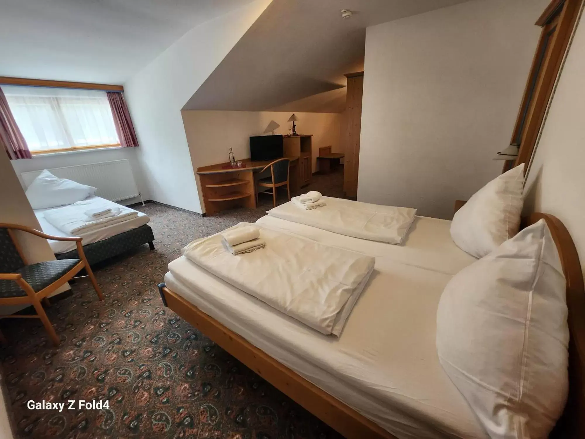Bed in Alpenhotel Widderstein