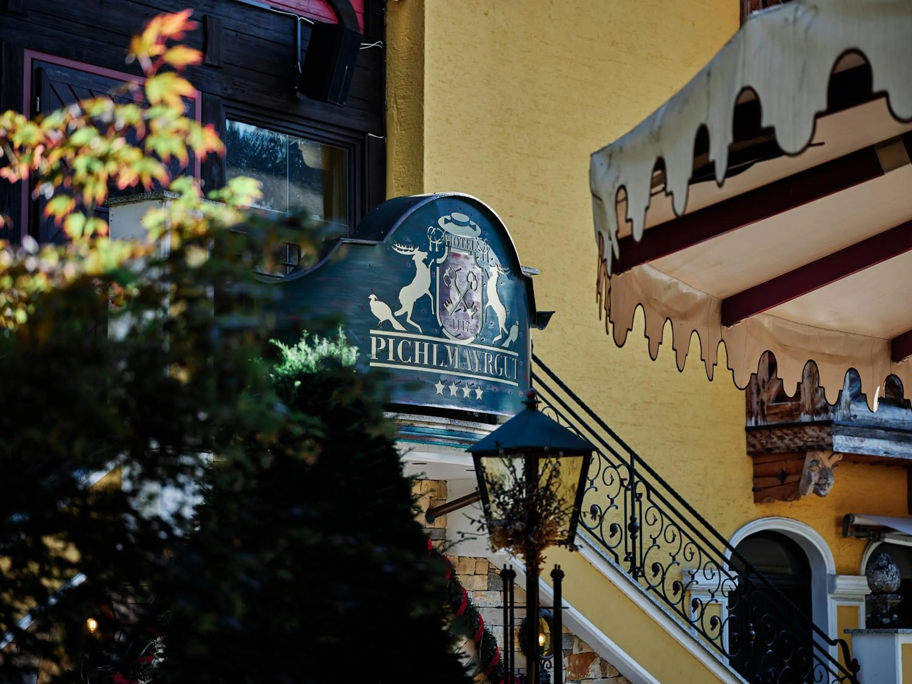 Patio in Hotel Pichlmayrgut
