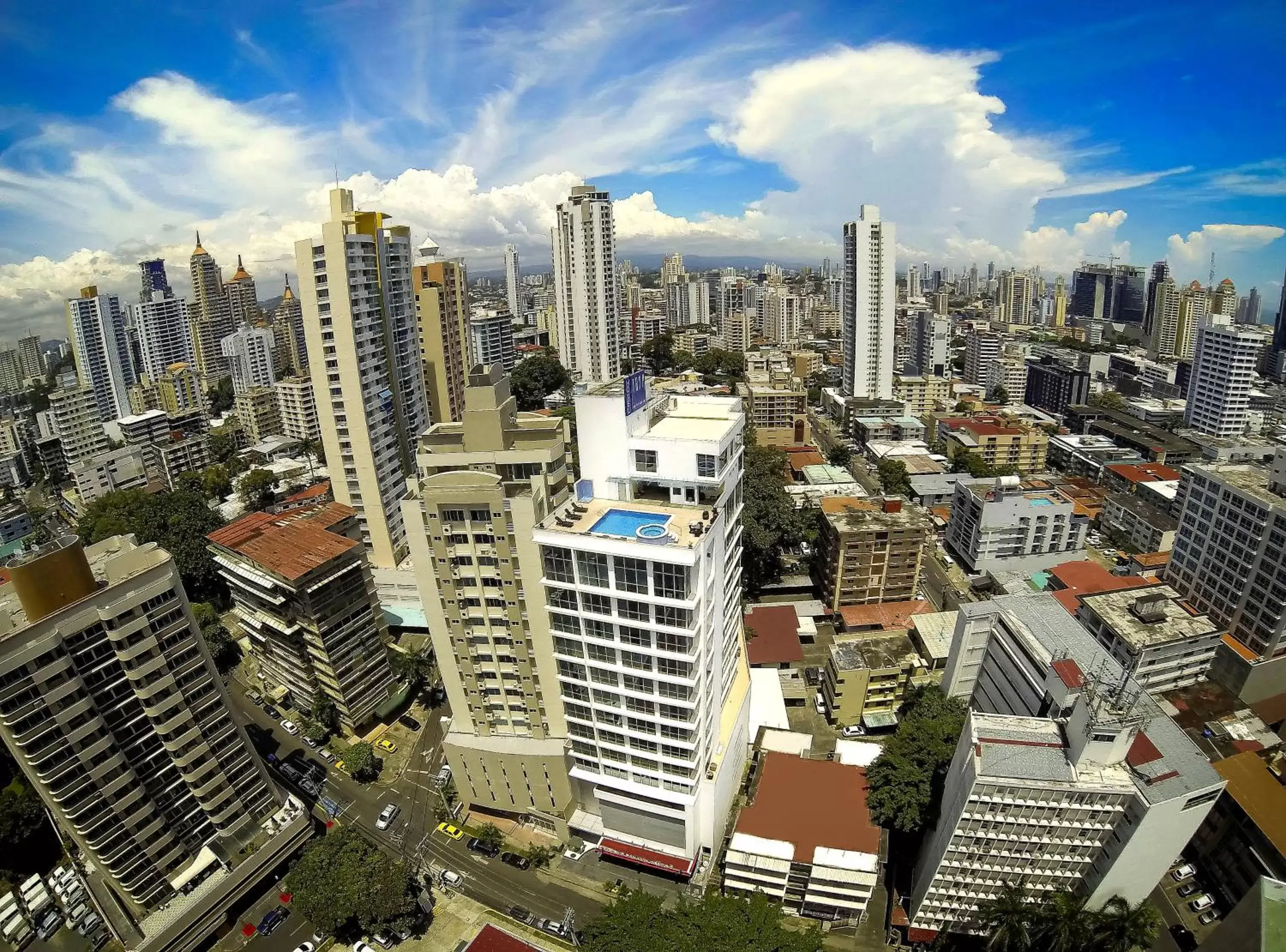 Bird's eye view, Bird's-eye View in Tryp by Wyndham Panama Centro