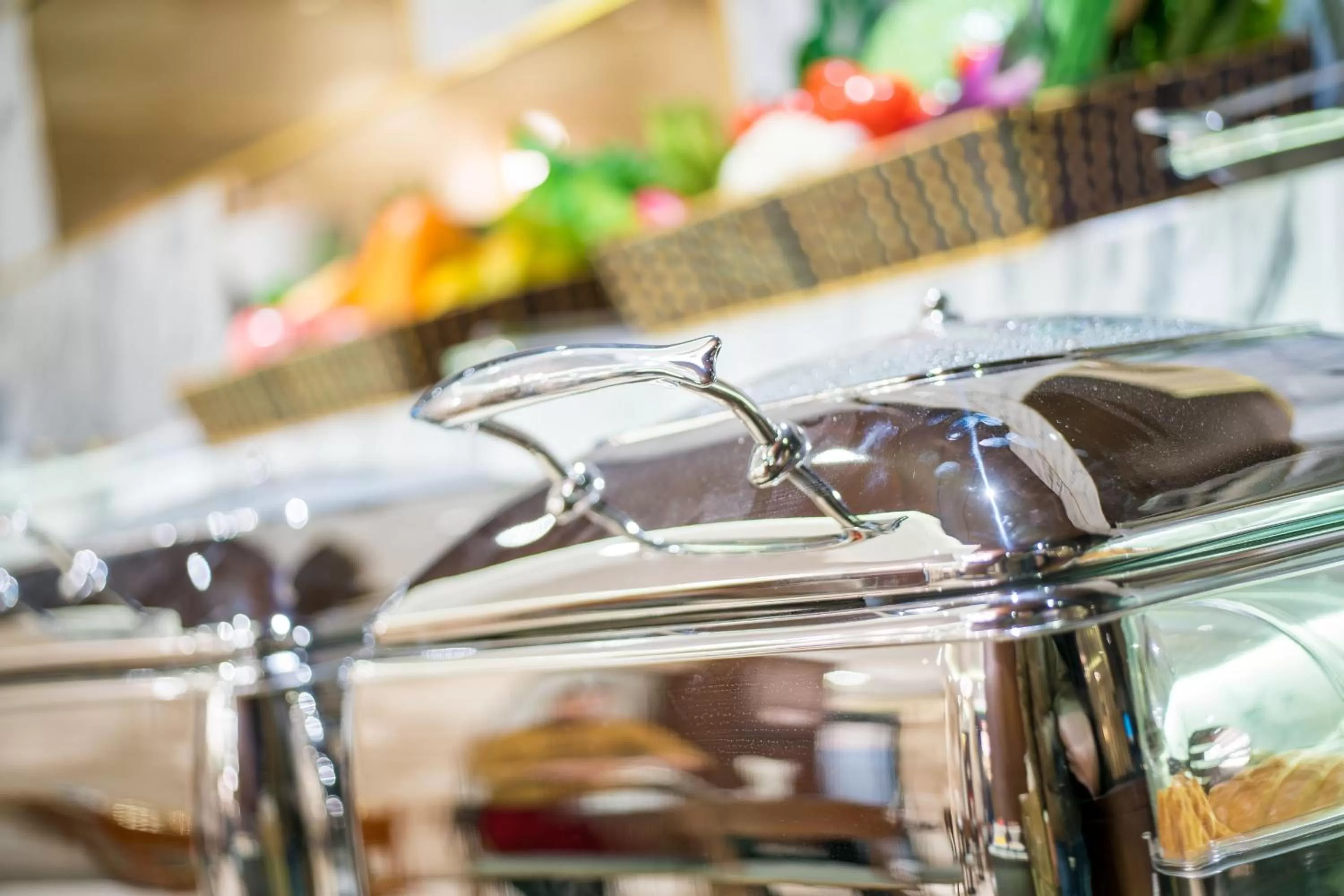 Buffet breakfast in Conifer Grand Hotel