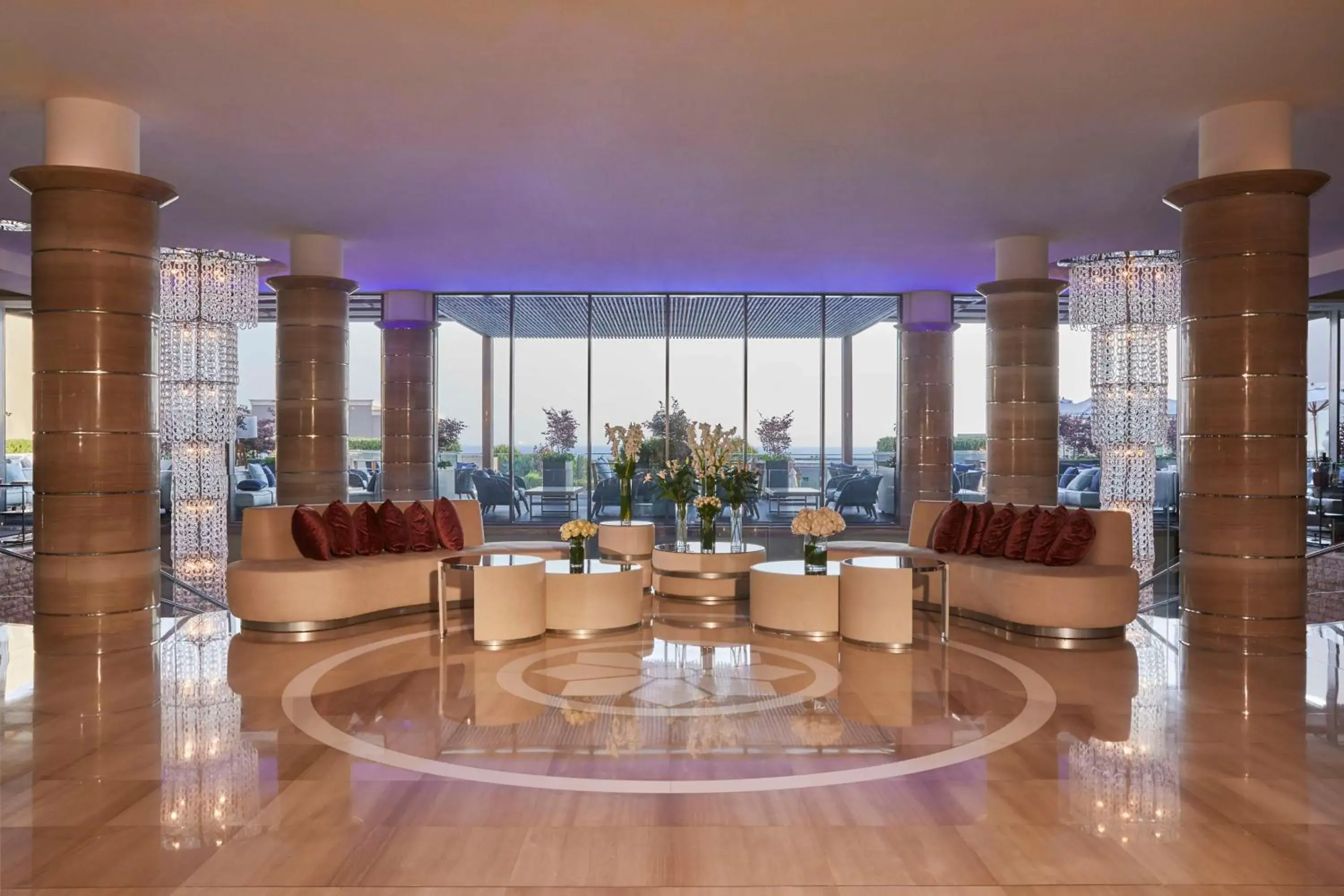 Lobby or reception in Kempinski Hotel Adriatic Istria Croatia