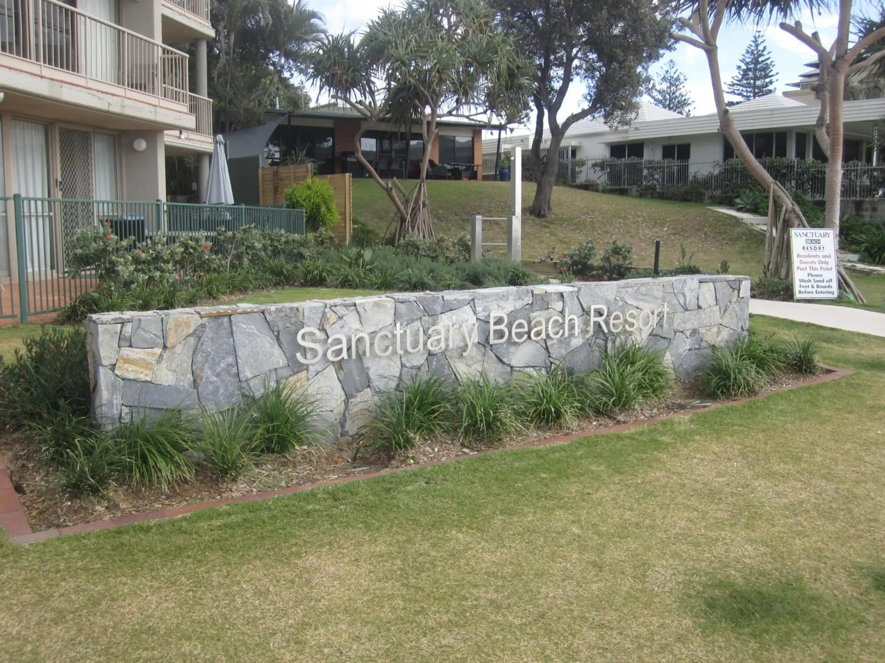 Property building, Garden in Sanctuary Beach Resort