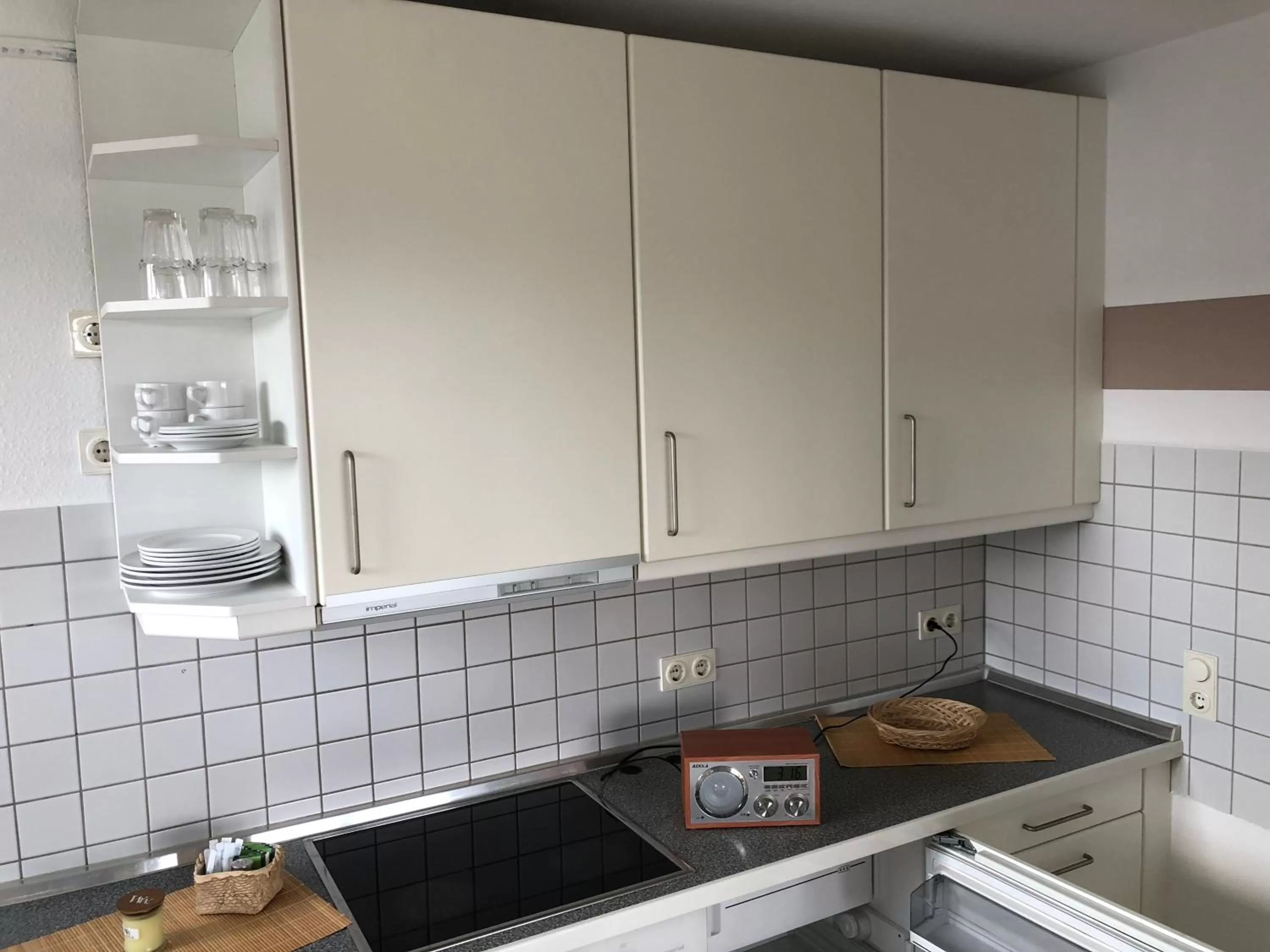 Kitchen or kitchenette in Hotel Falkenstein