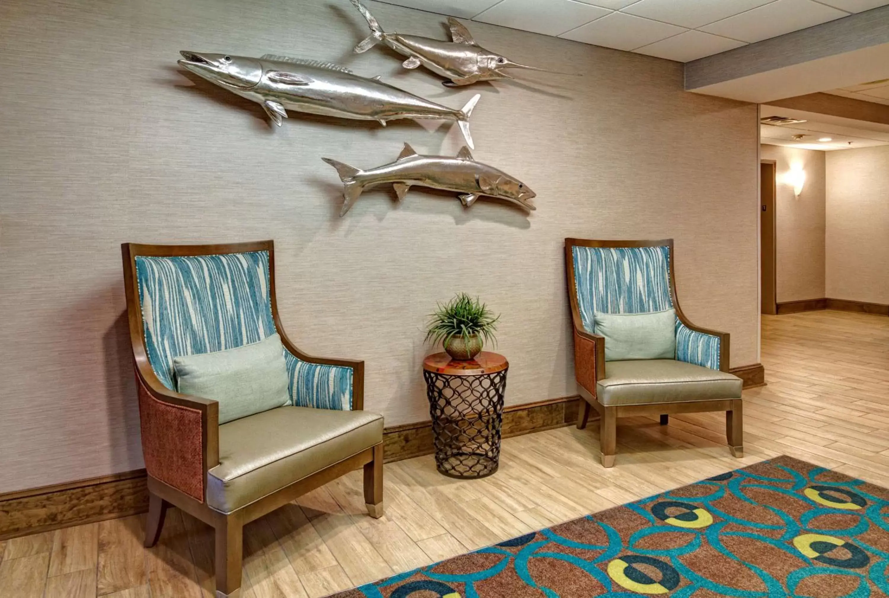 Lobby or reception, Seating Area in Hampton Inn Beaufort