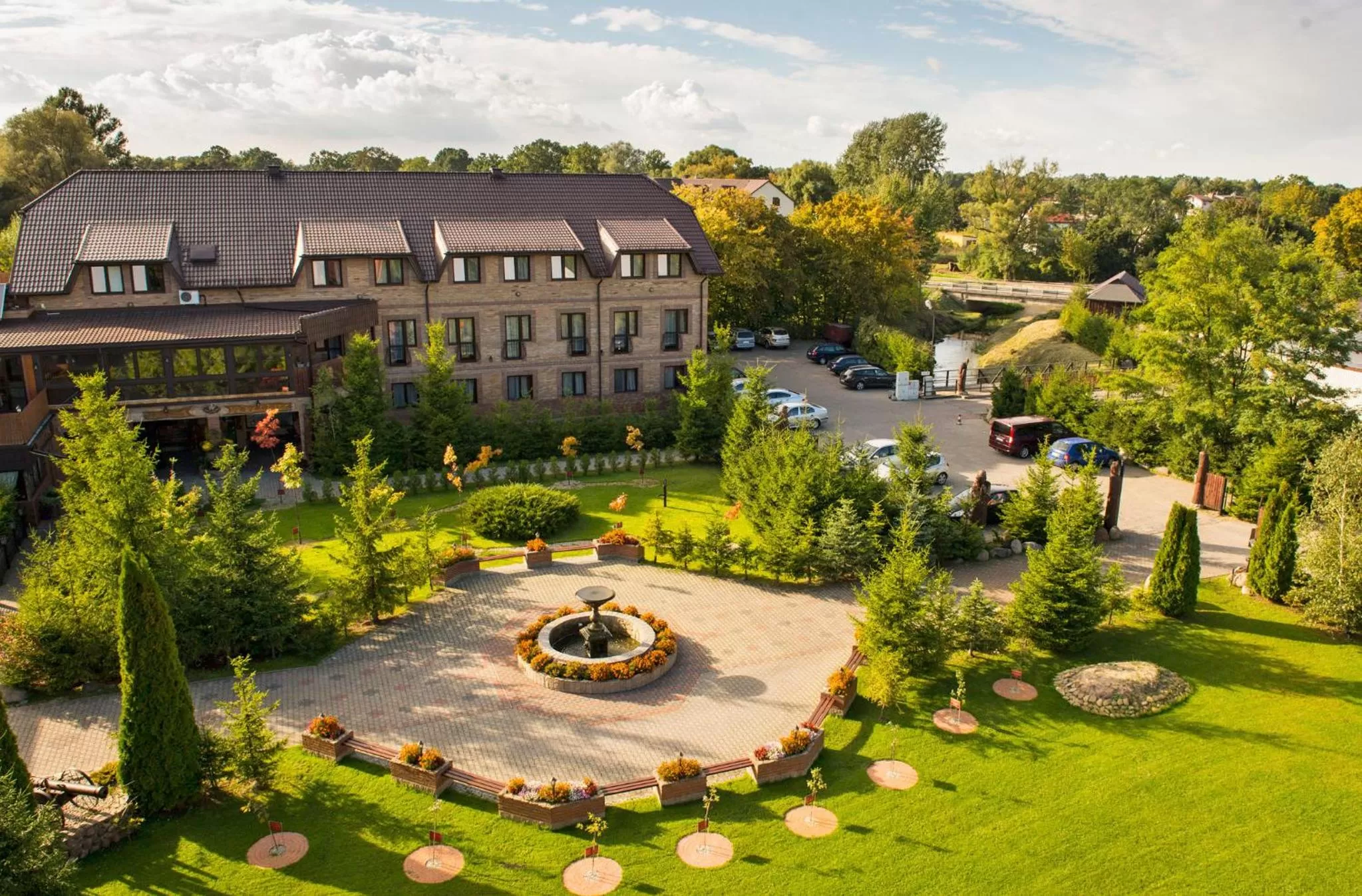 Property building in Hotel Trylogia