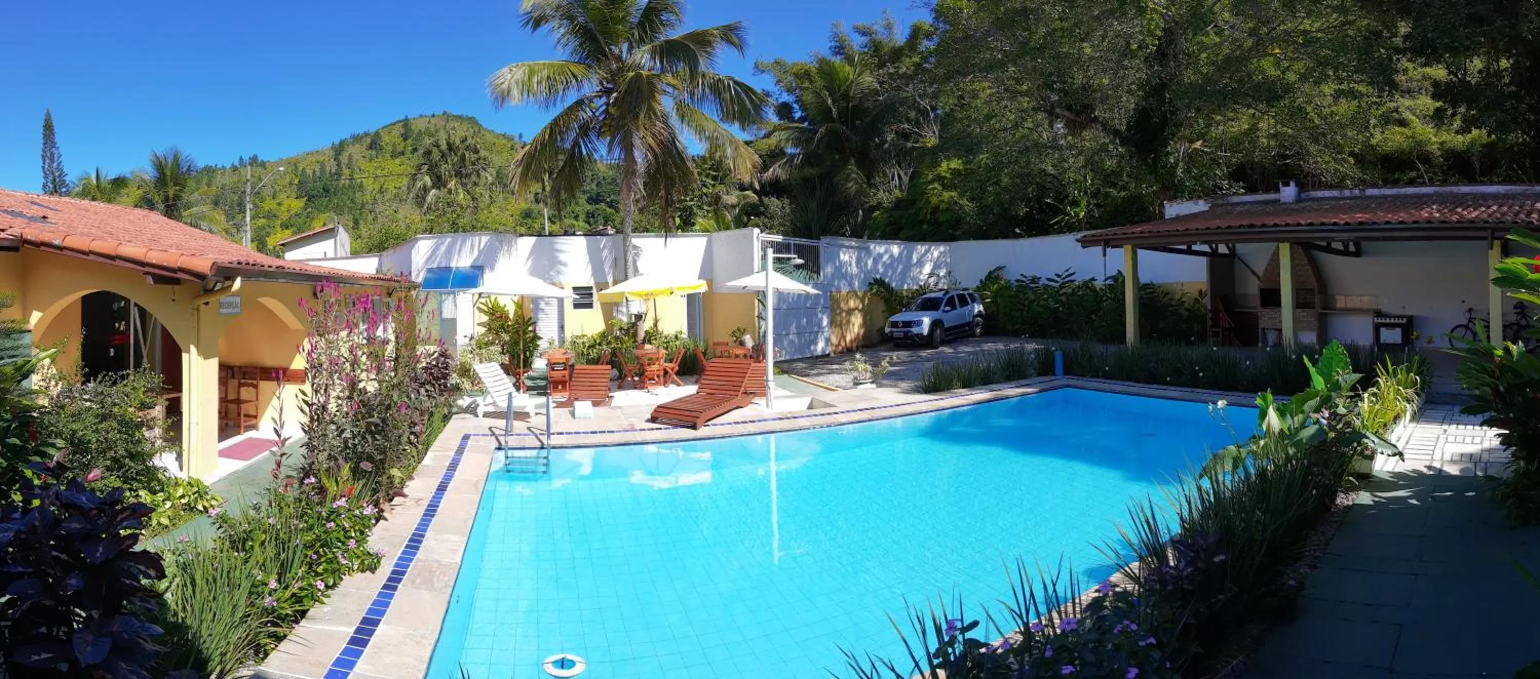 Property building in Pousada Viva Ubatuba