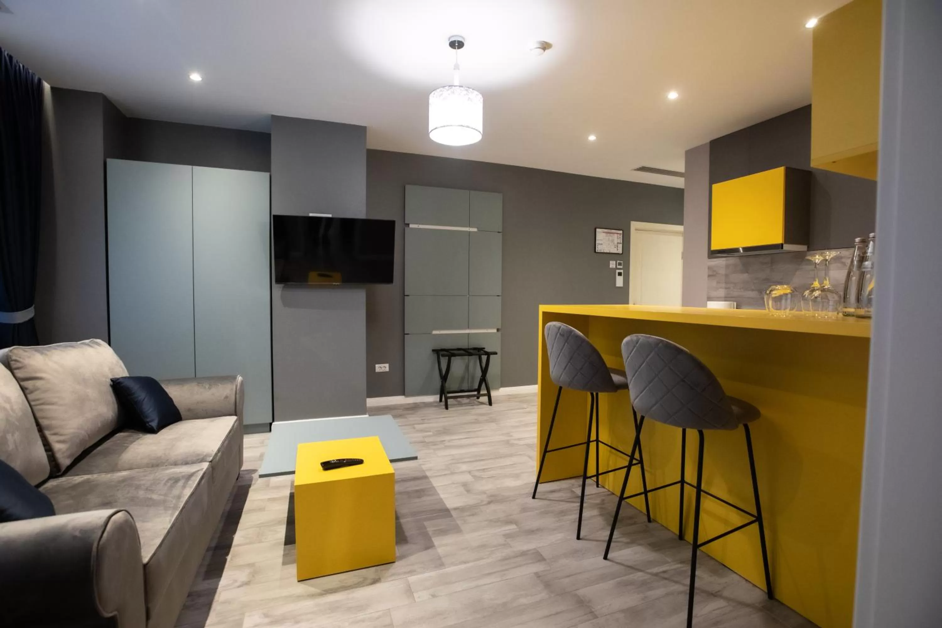 TV and multimedia in Omnia Apartments