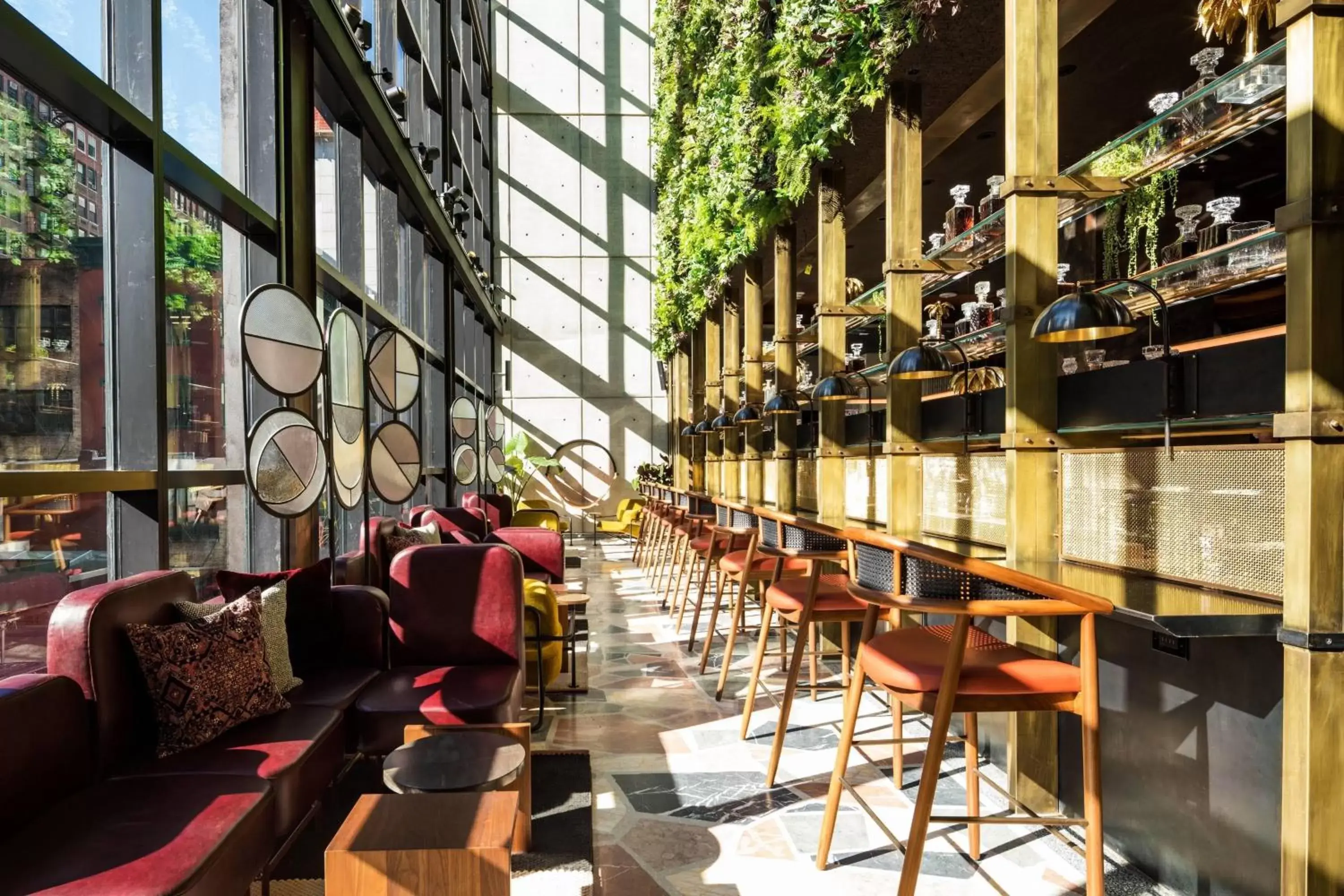 Property building, Lounge/Bar in Moxy NYC Chelsea