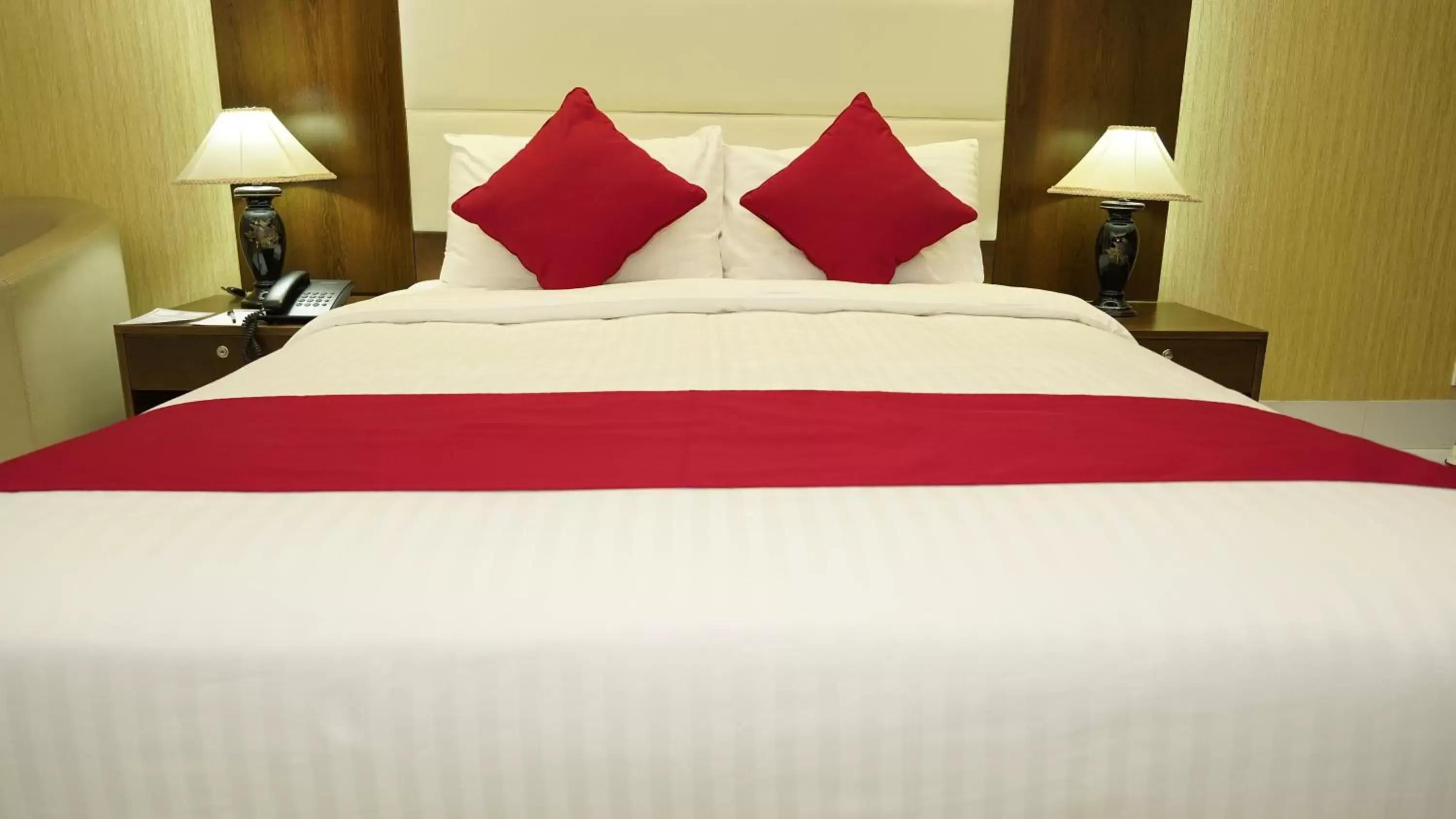 Bed in Asia Pacific Hotel