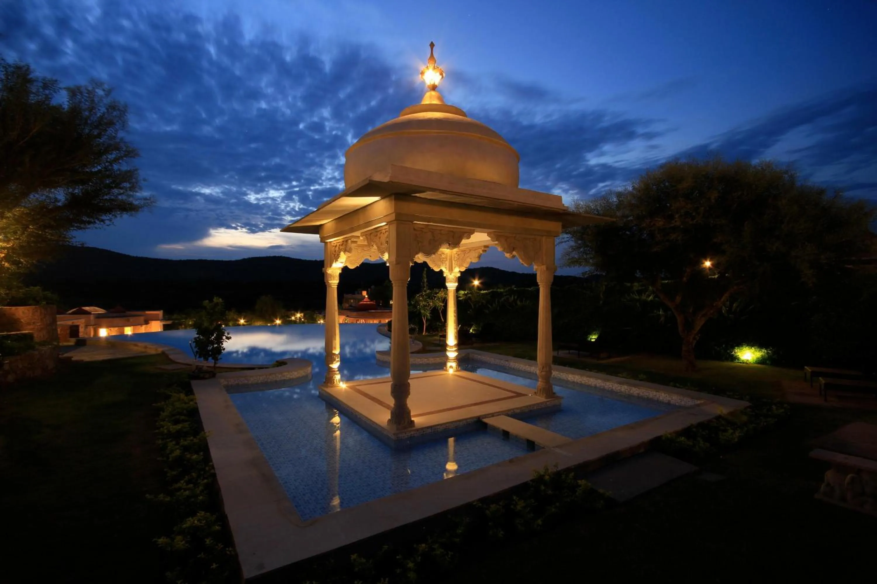 Night in Tree of Life Resort & Spa Jaipur