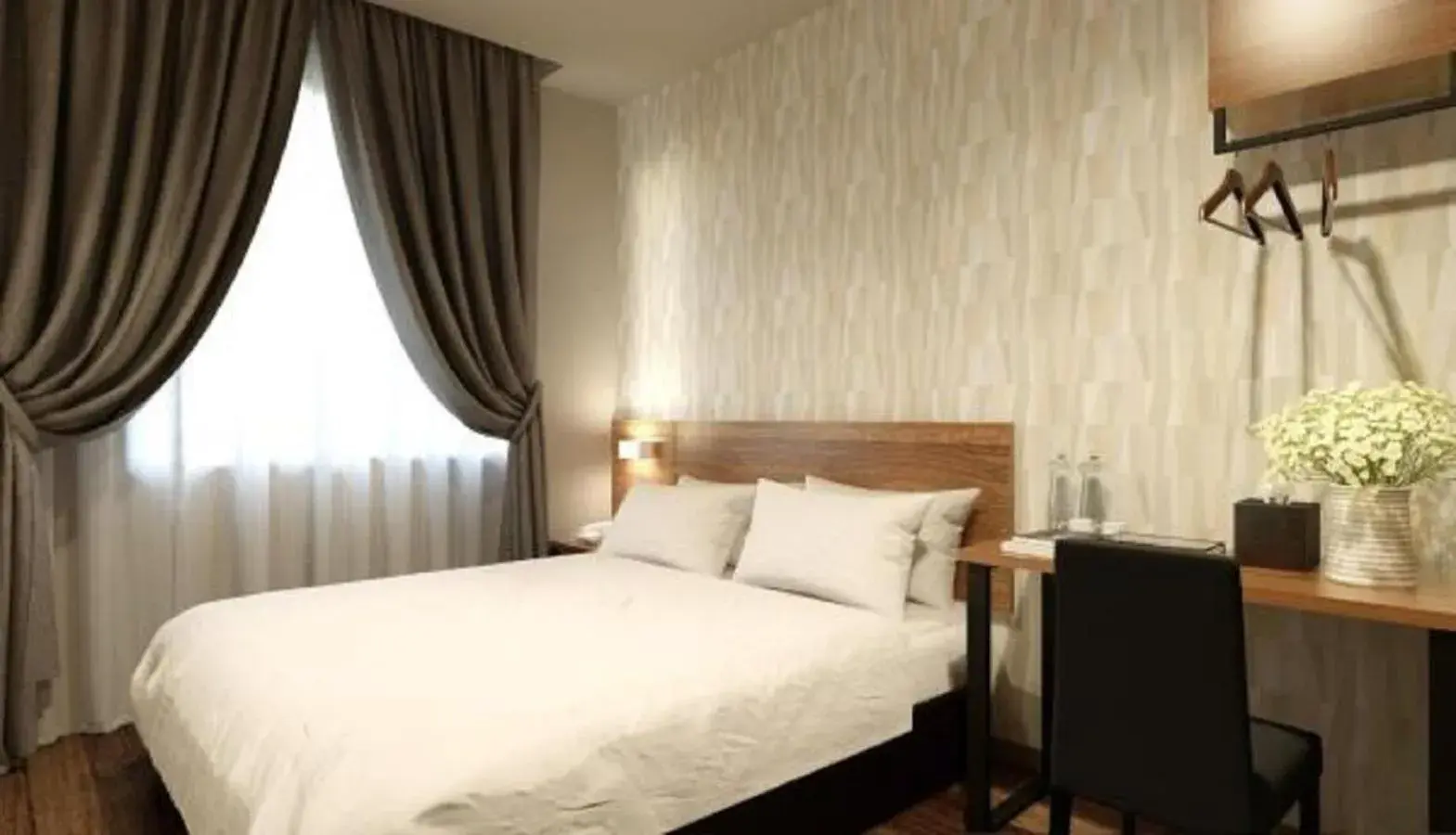 Bed in The Square Hotel Bed in The Square Hotel