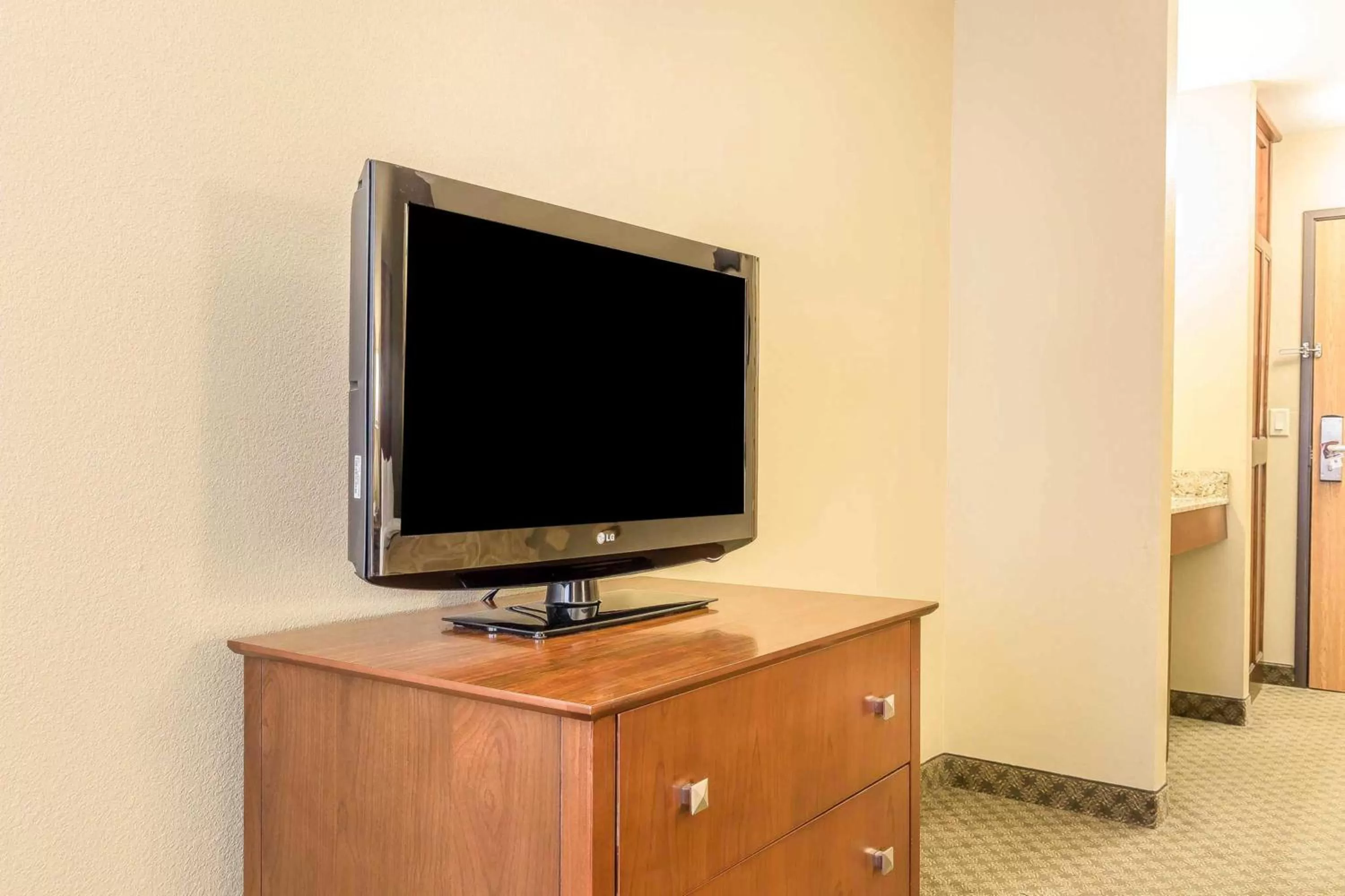 TV and multimedia in Comfort Inn & Suites East Moline near I-80