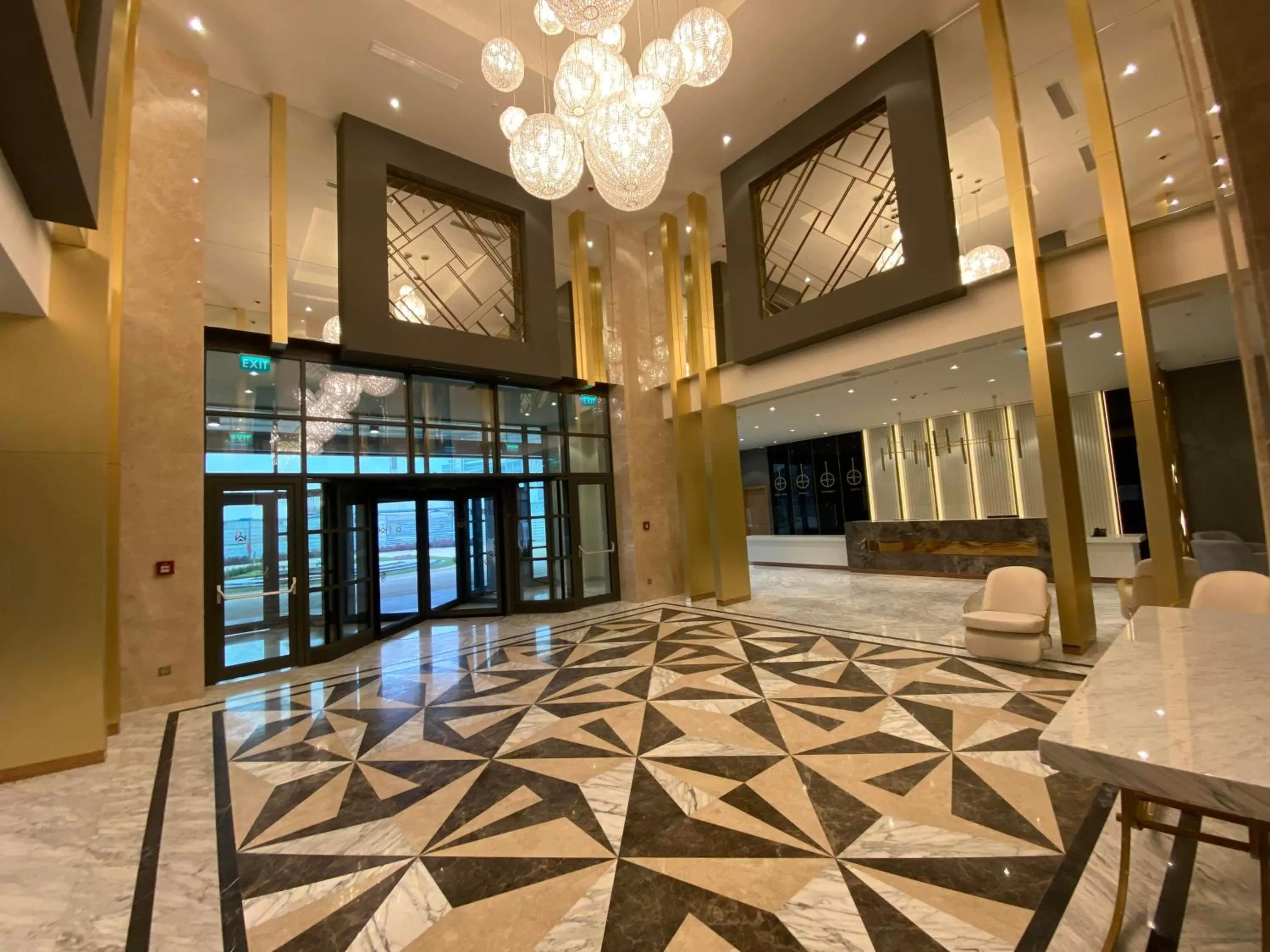 Lobby or reception in Limak Skopje Luxury Hotel