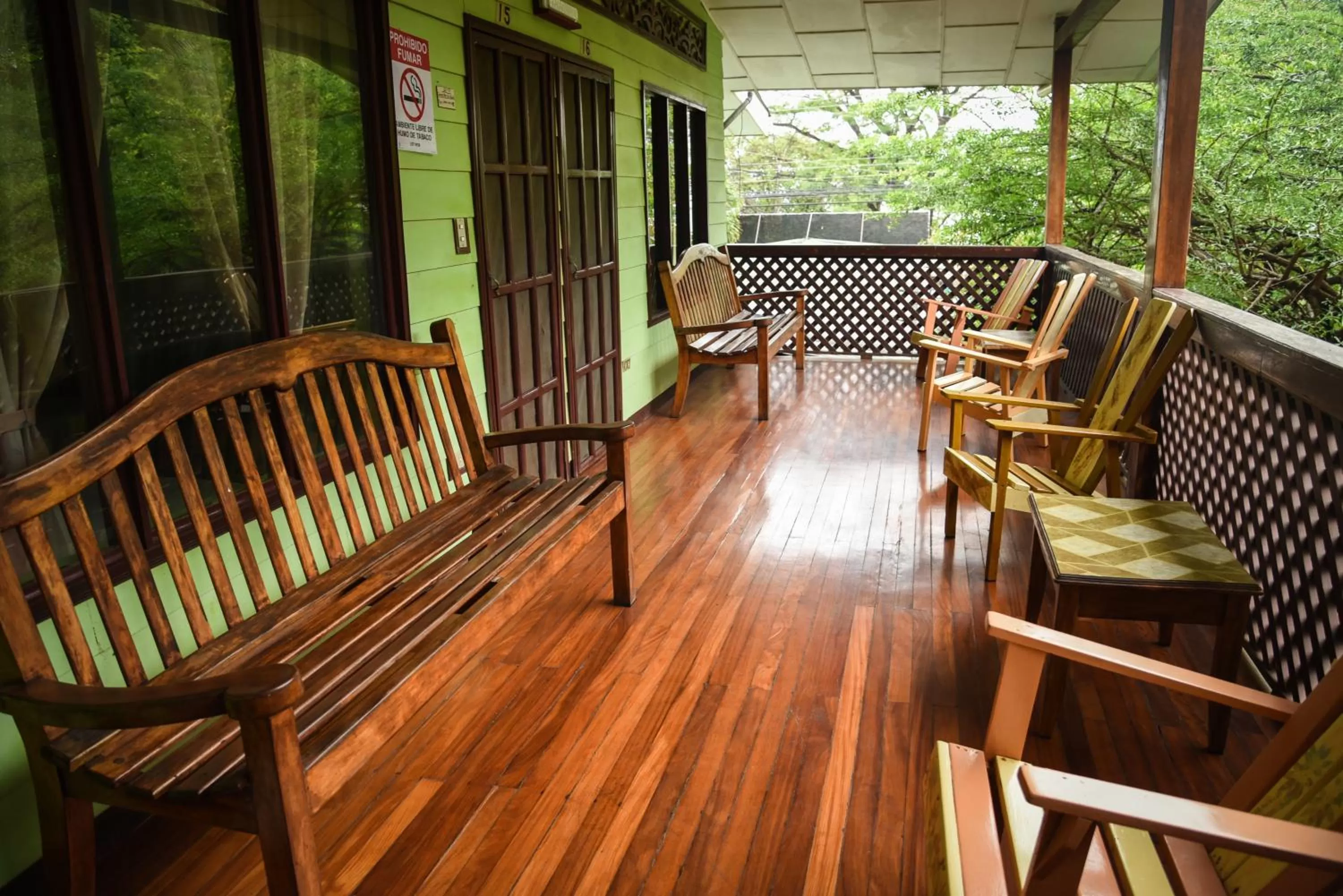 Facade/entrance in Hotel Marielos