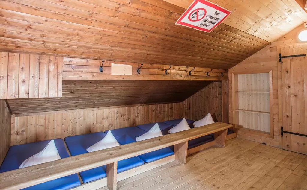 Restaurant/places to eat in Hocheckhuette On Top of the Kitzbuehel Hahnenkamm Mountain